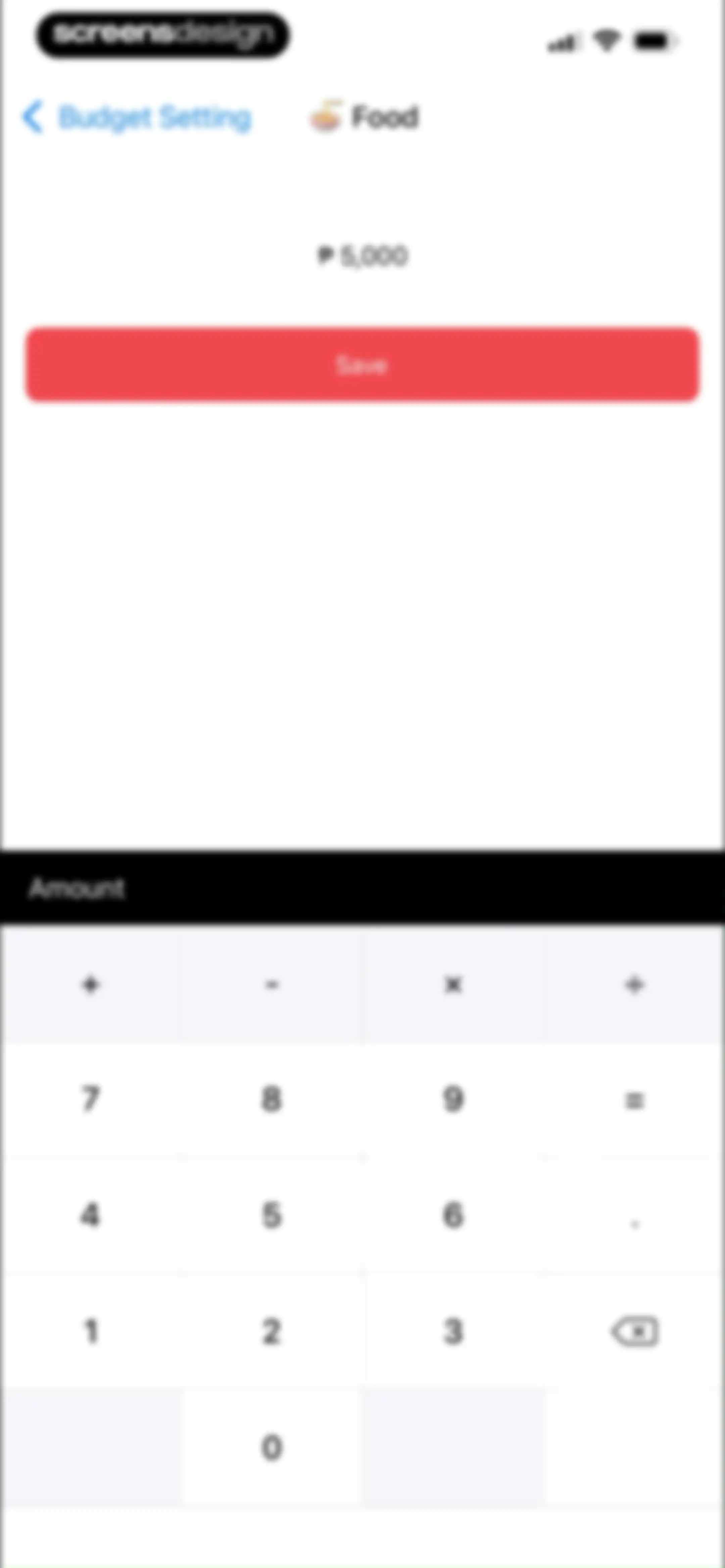 Money Manager Expense & Budget screen 61