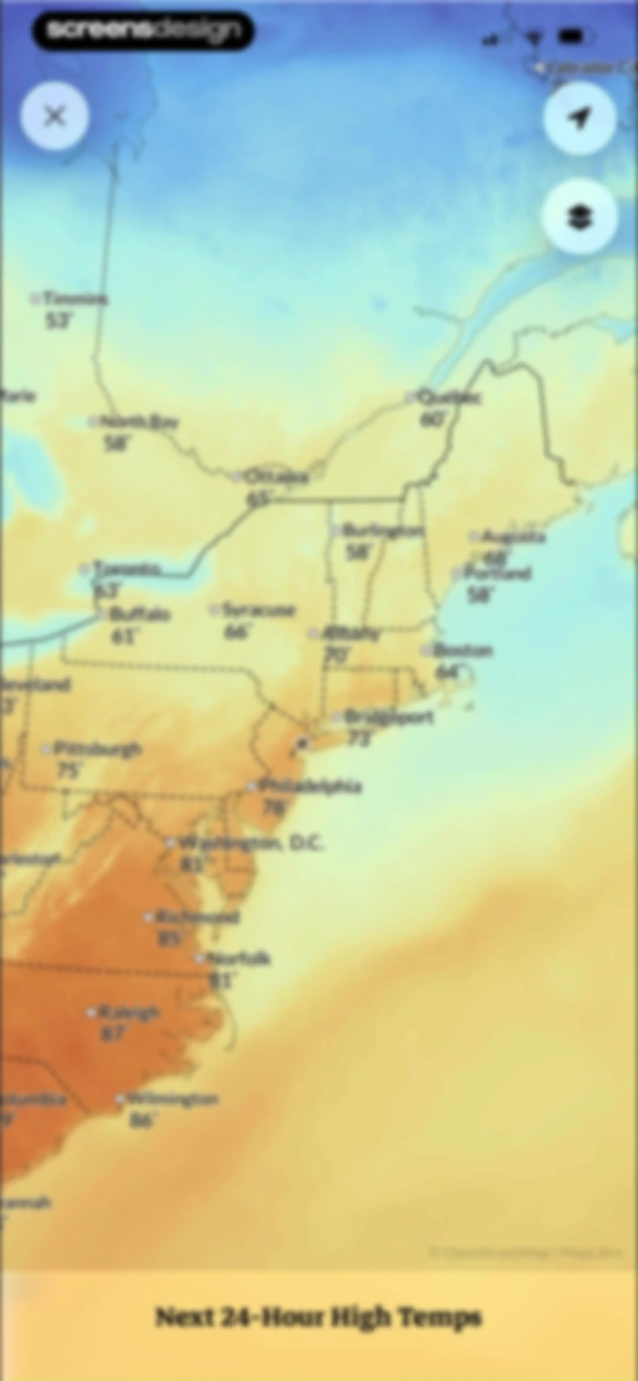 Acme Weather screen 35