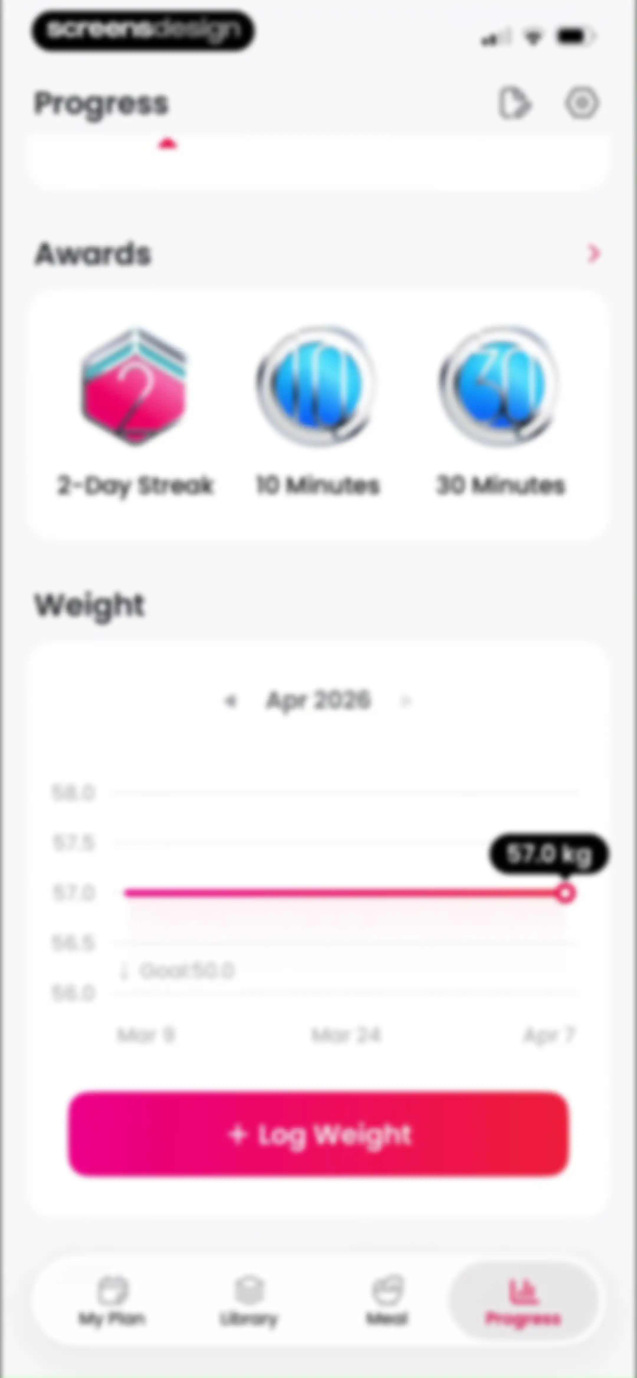 ChillFit: Home Workout Planner screen 155