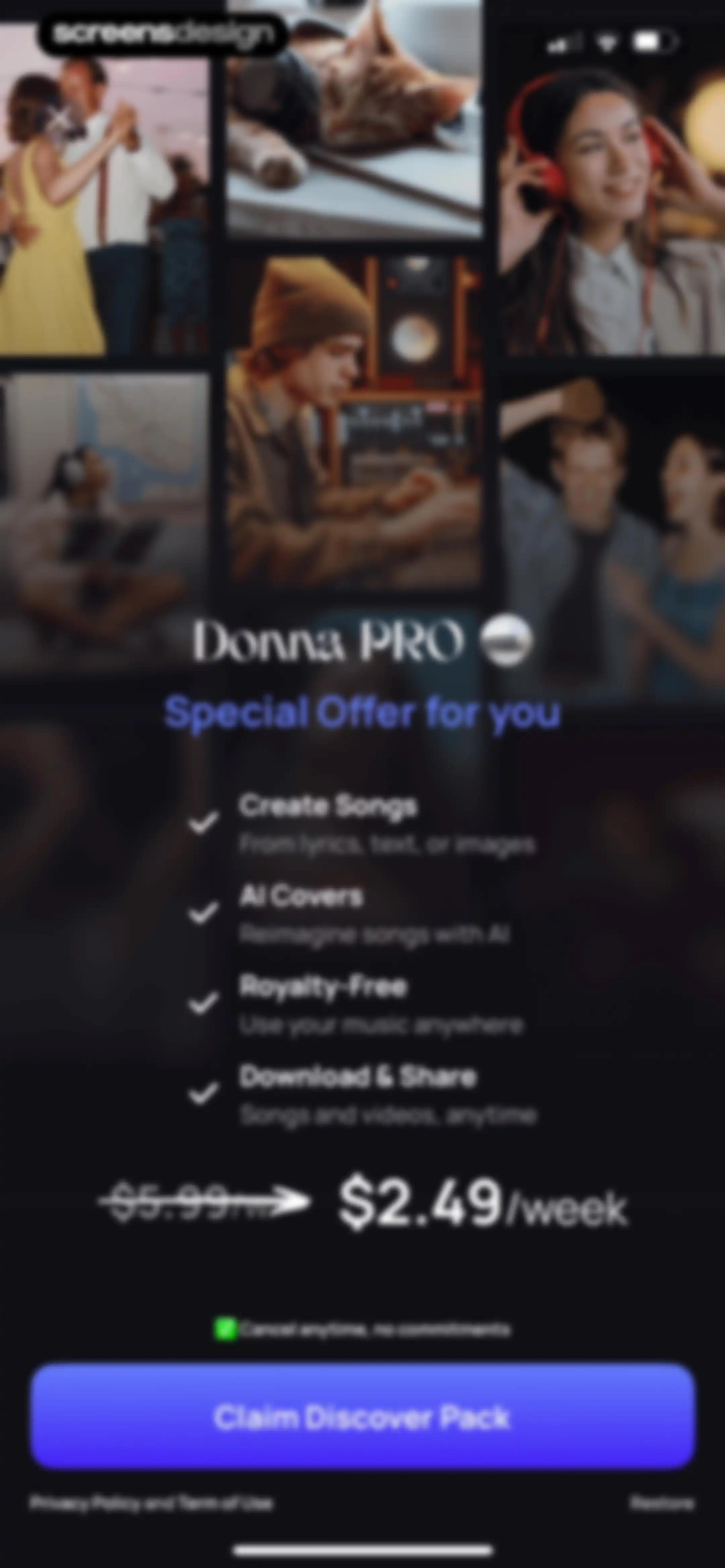 Donna AI Song & Music Maker screen 50