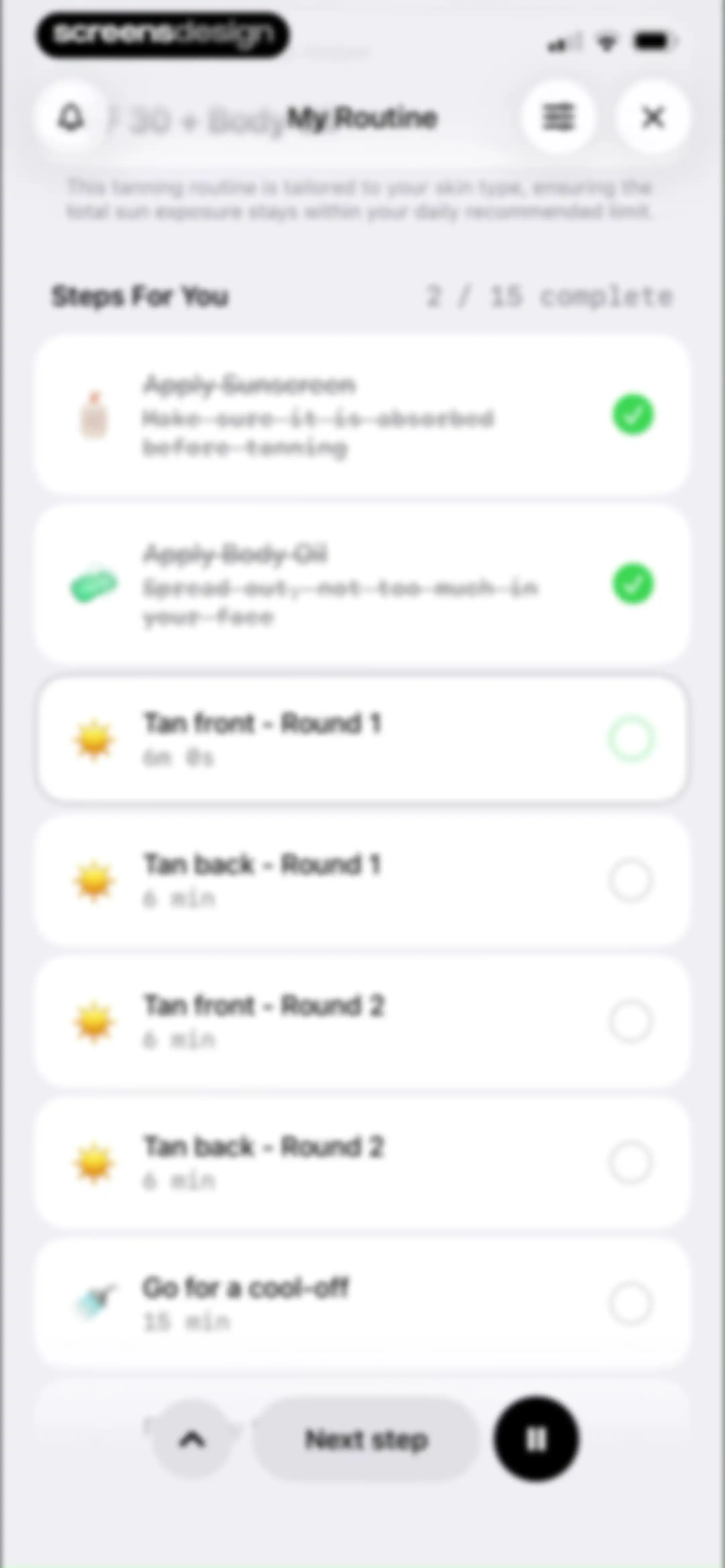 SunSafe: UV Index & Tanning screen 34