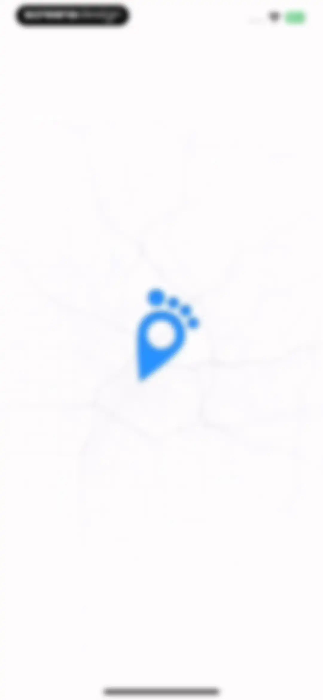 Footpath Route Planner screen 1