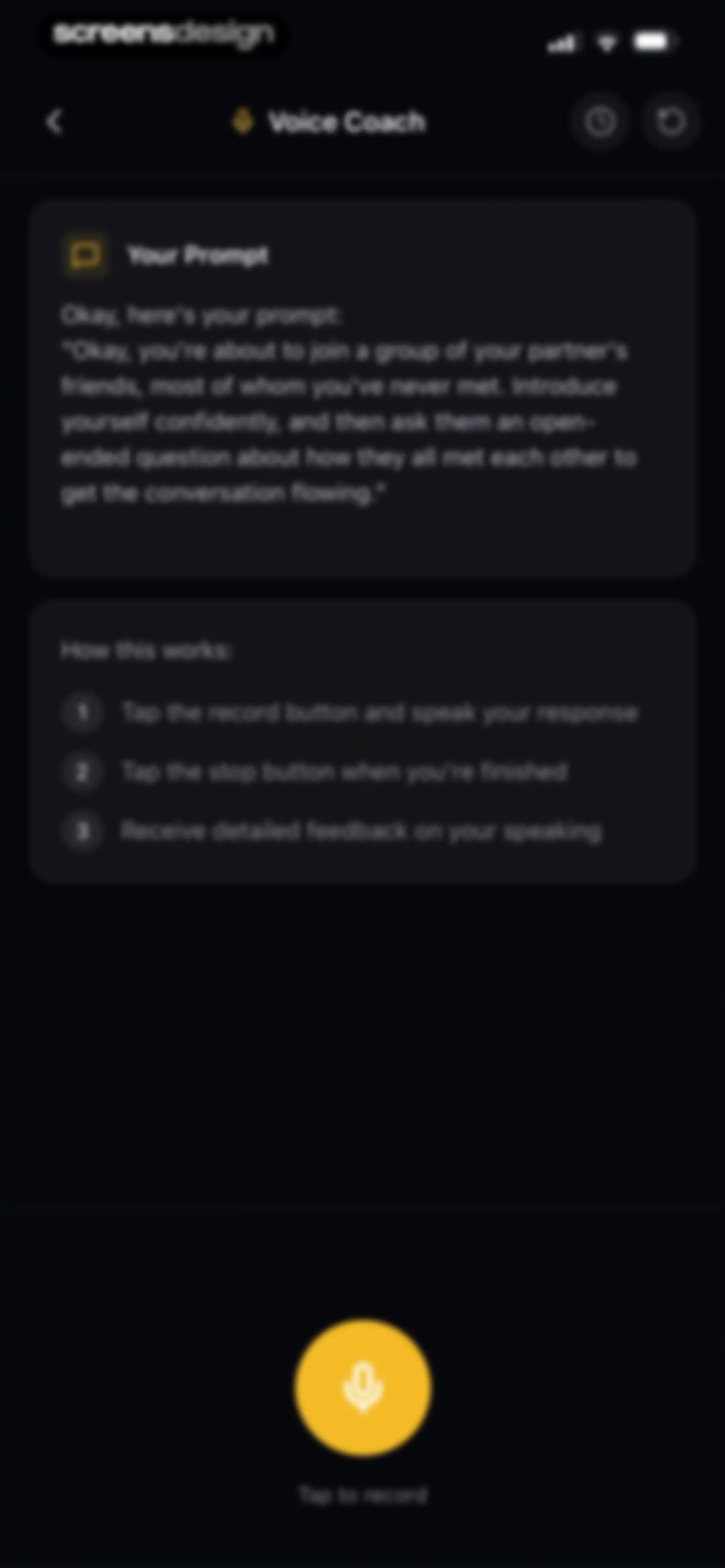 Critique AI: Habit Tracker screen 102