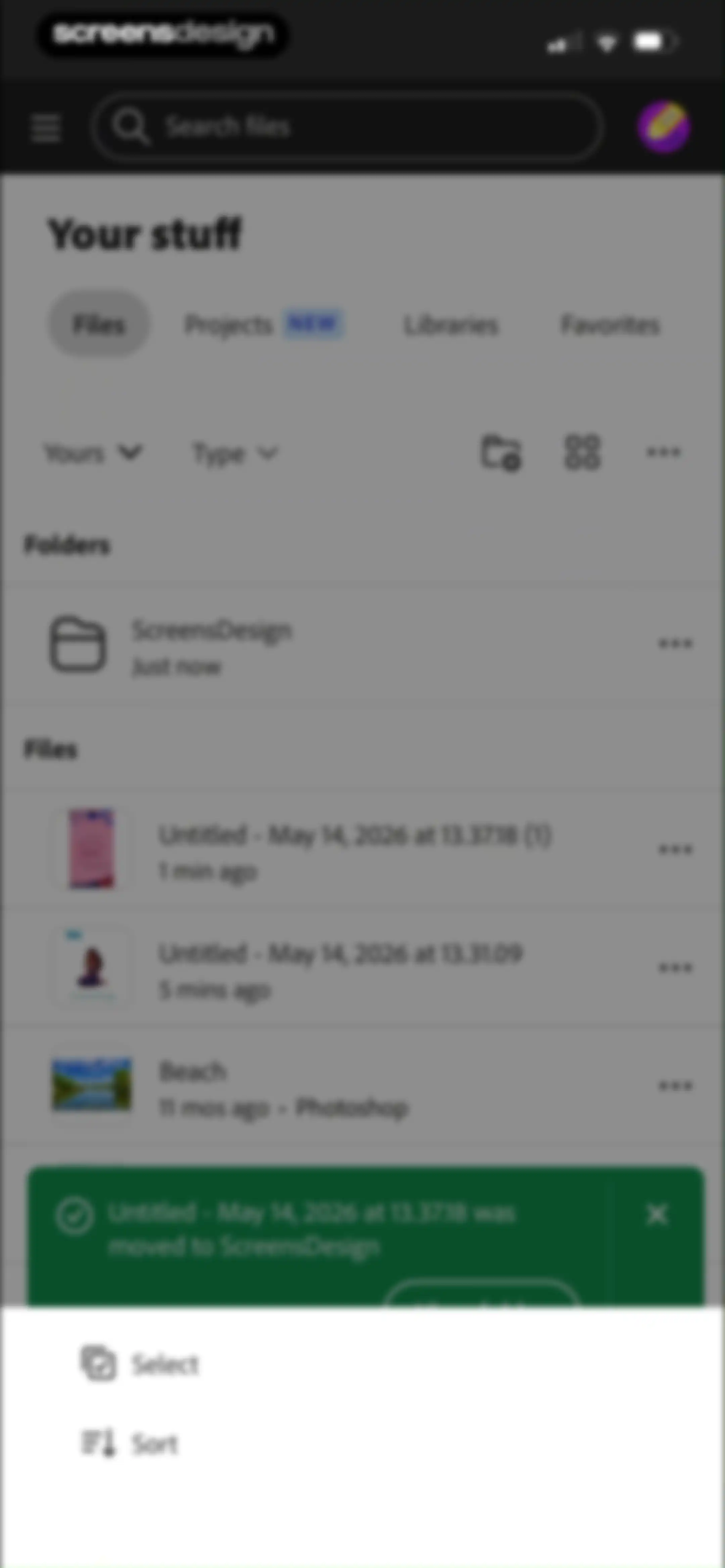 Adobe Express: Create Anything screen 117
