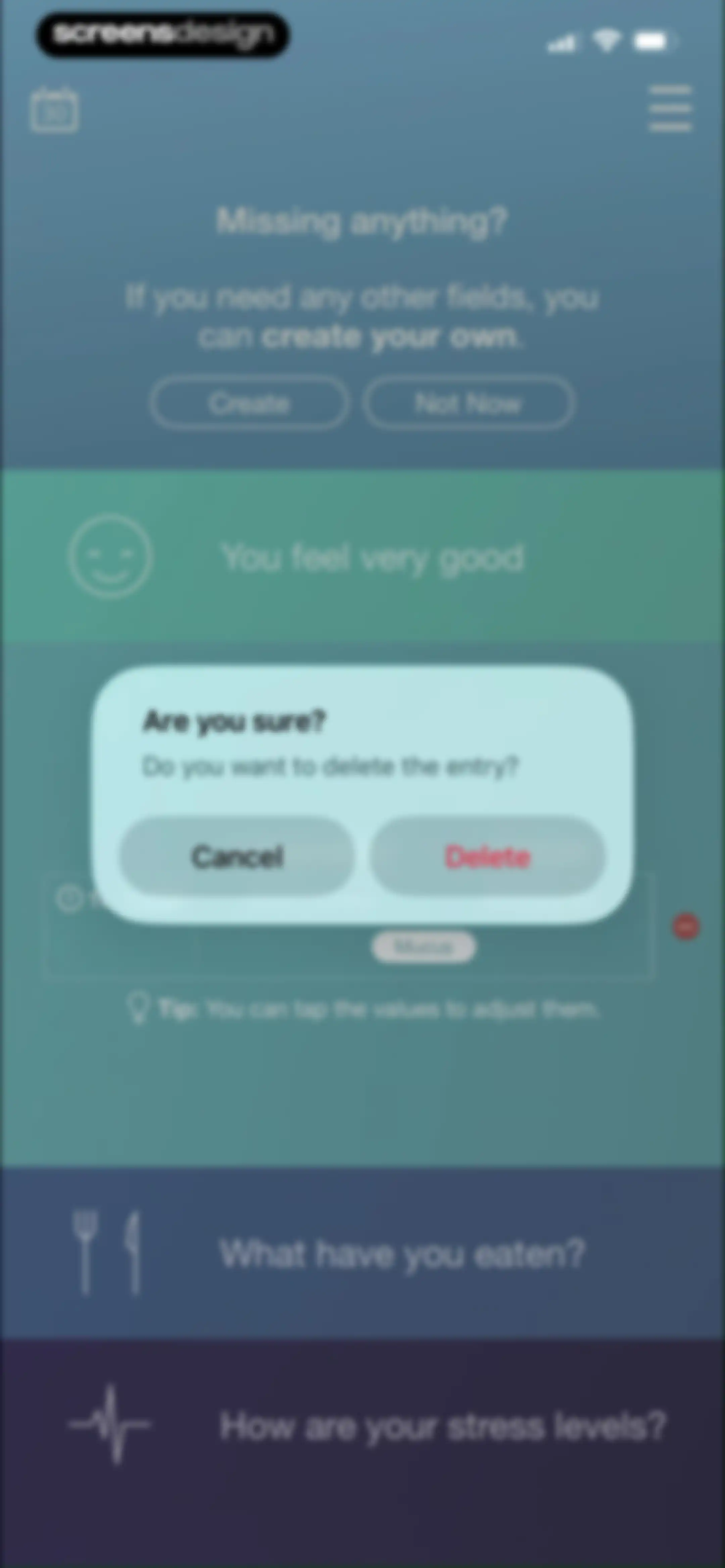 Bowelle - The IBS tracker screen 12
