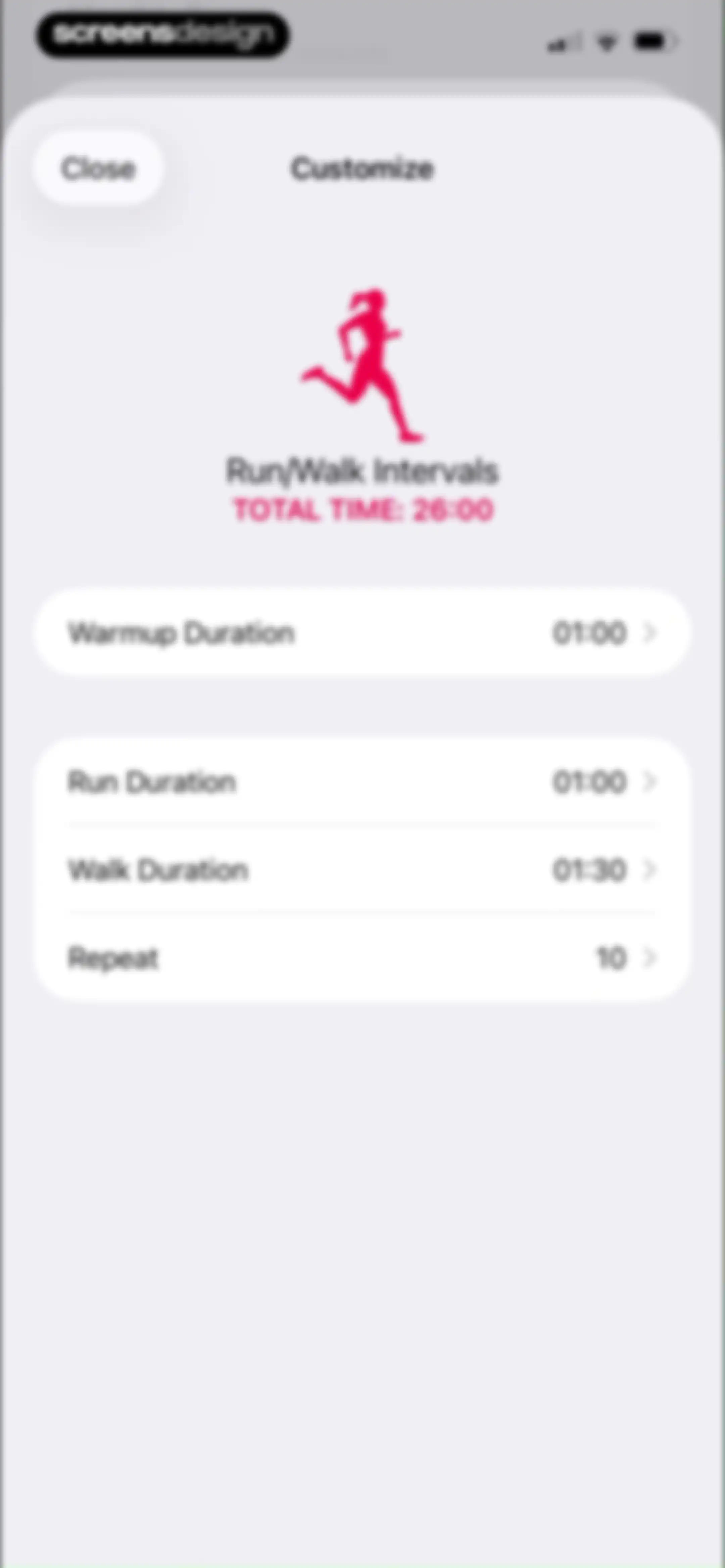 None to Run: Beginner, 5K, 10K screen 55