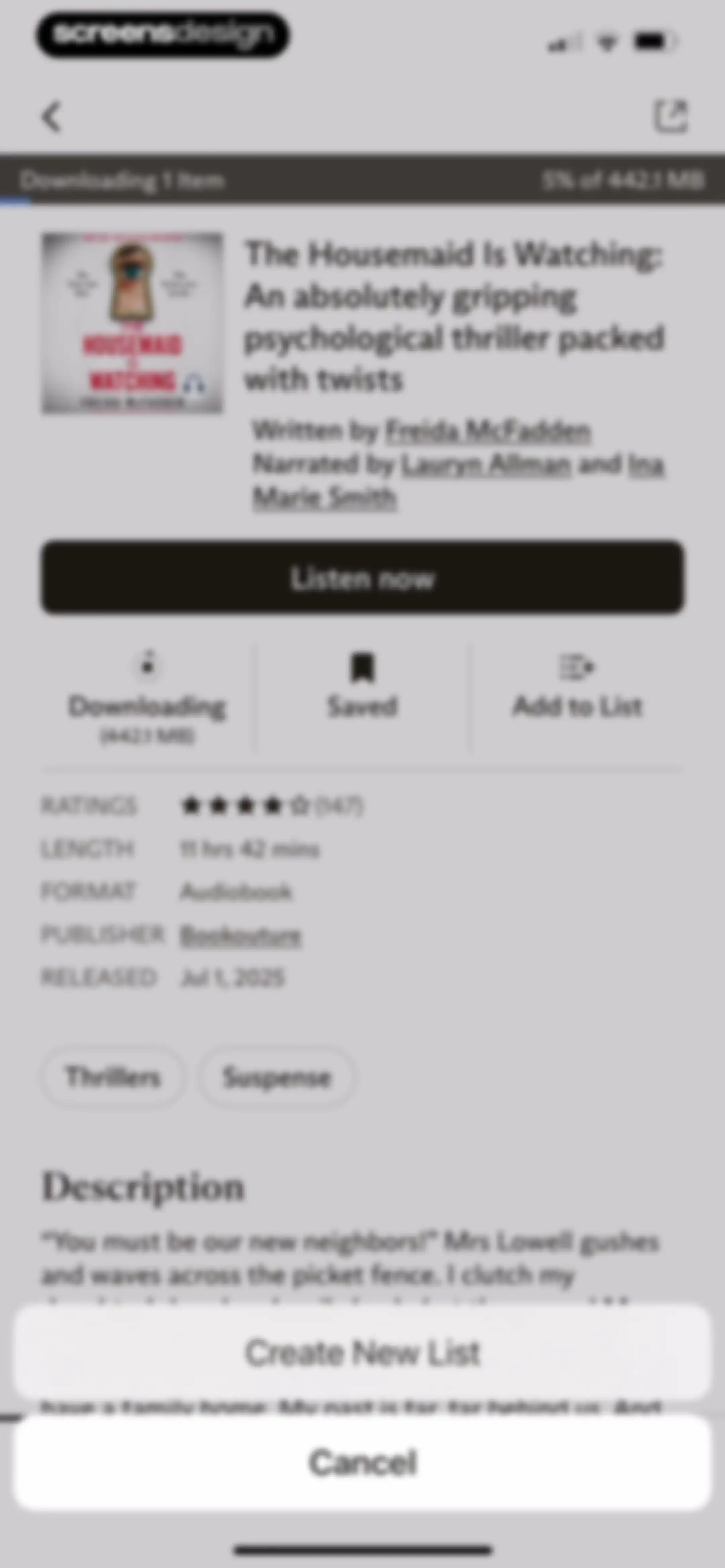 Everand: Audiobooks & Ebooks screen 25