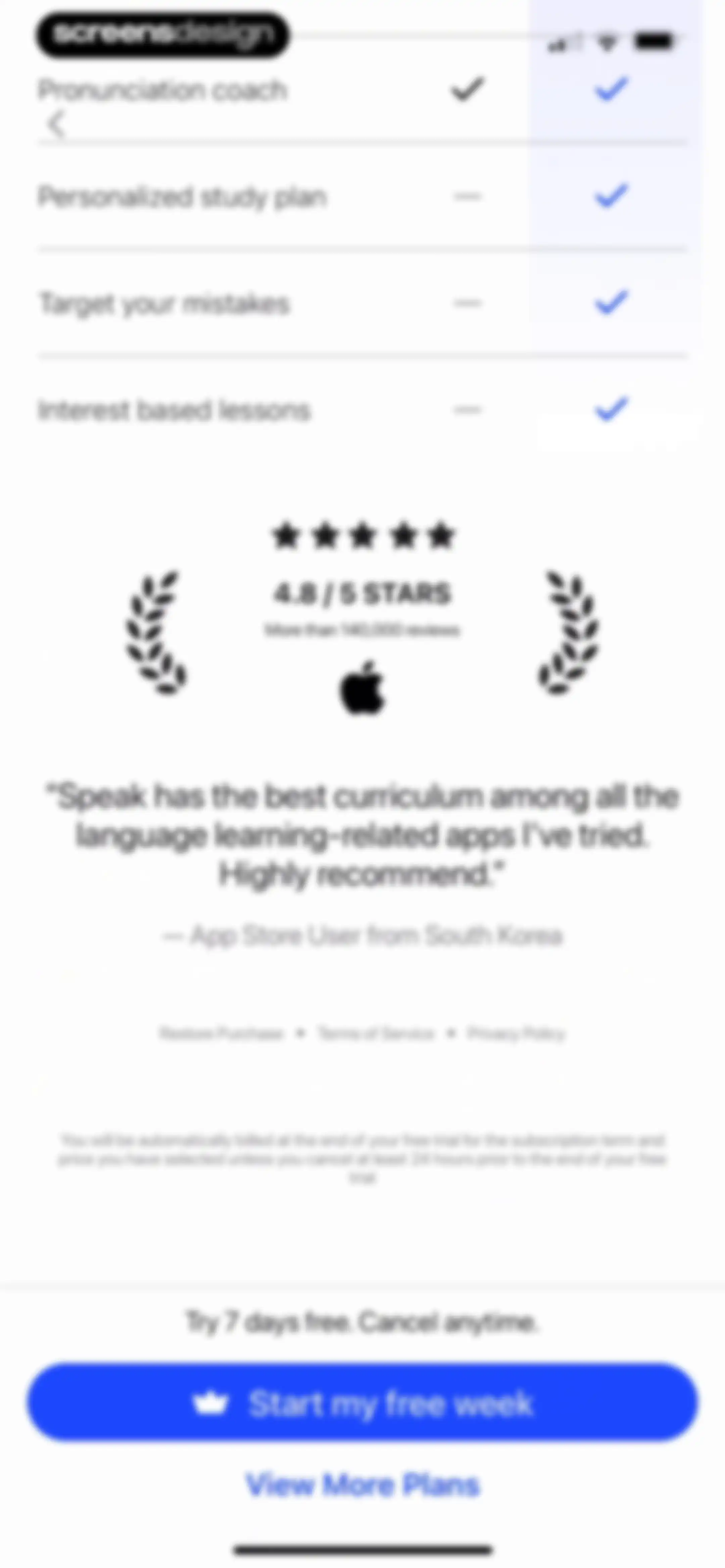 Speak: Language Learning screen 30