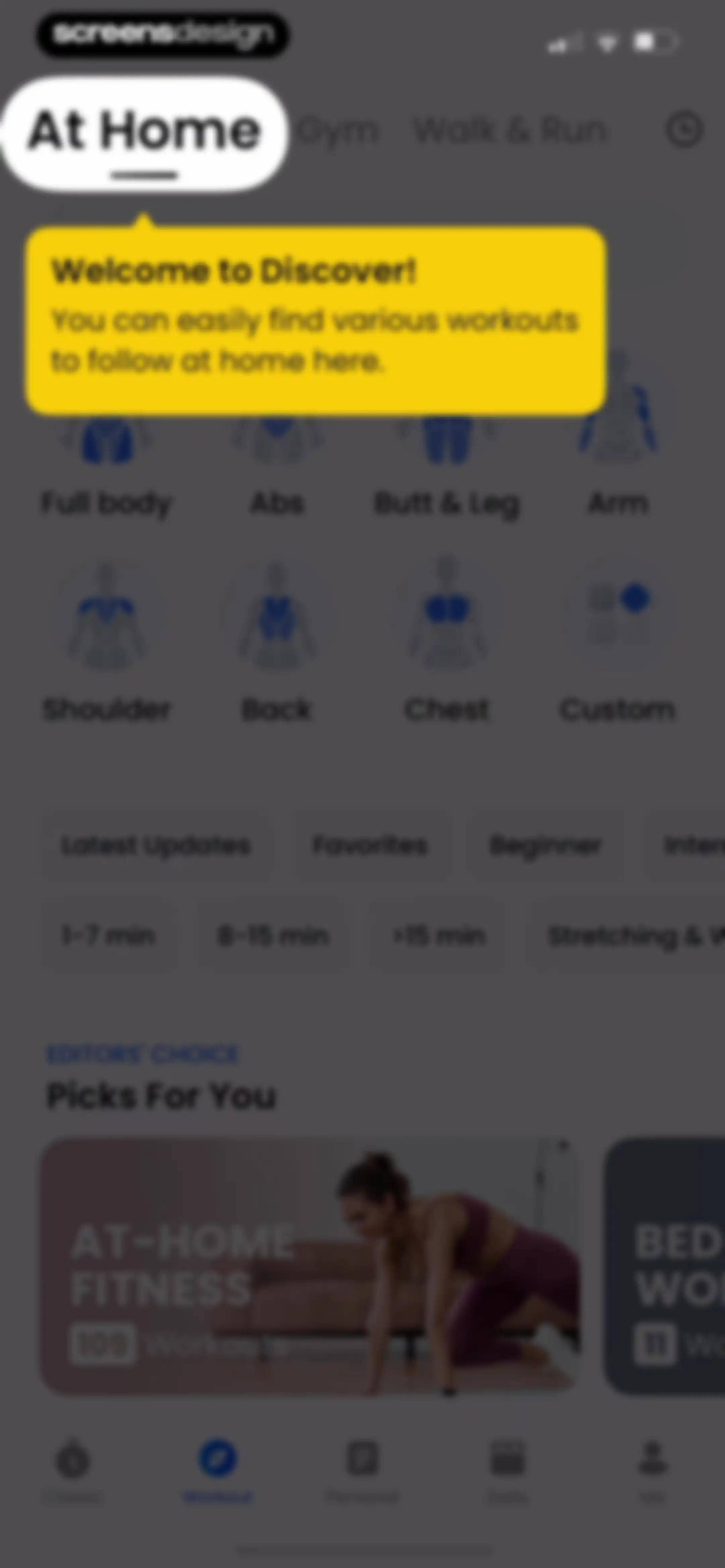 Home Workout - No Equipments screen 218
