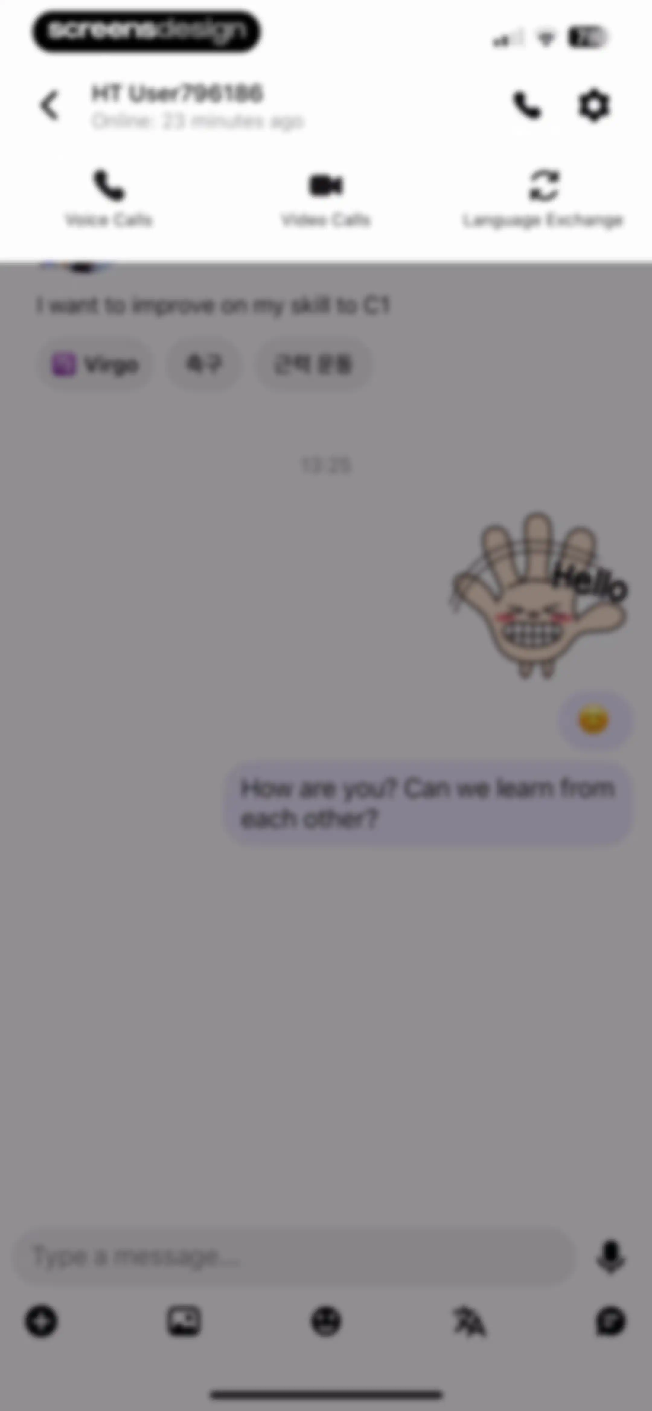 HelloTalk - Language Learning screen 61