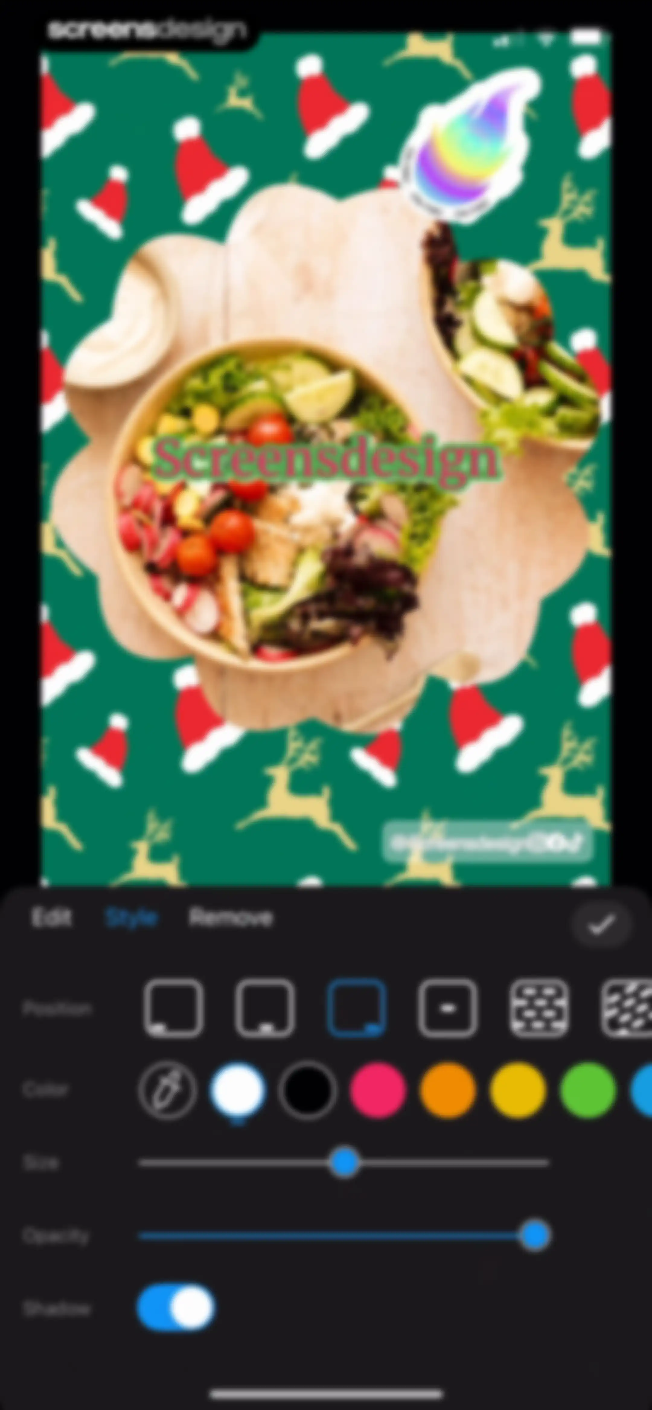 Layout for Instagram: Collage screen 43