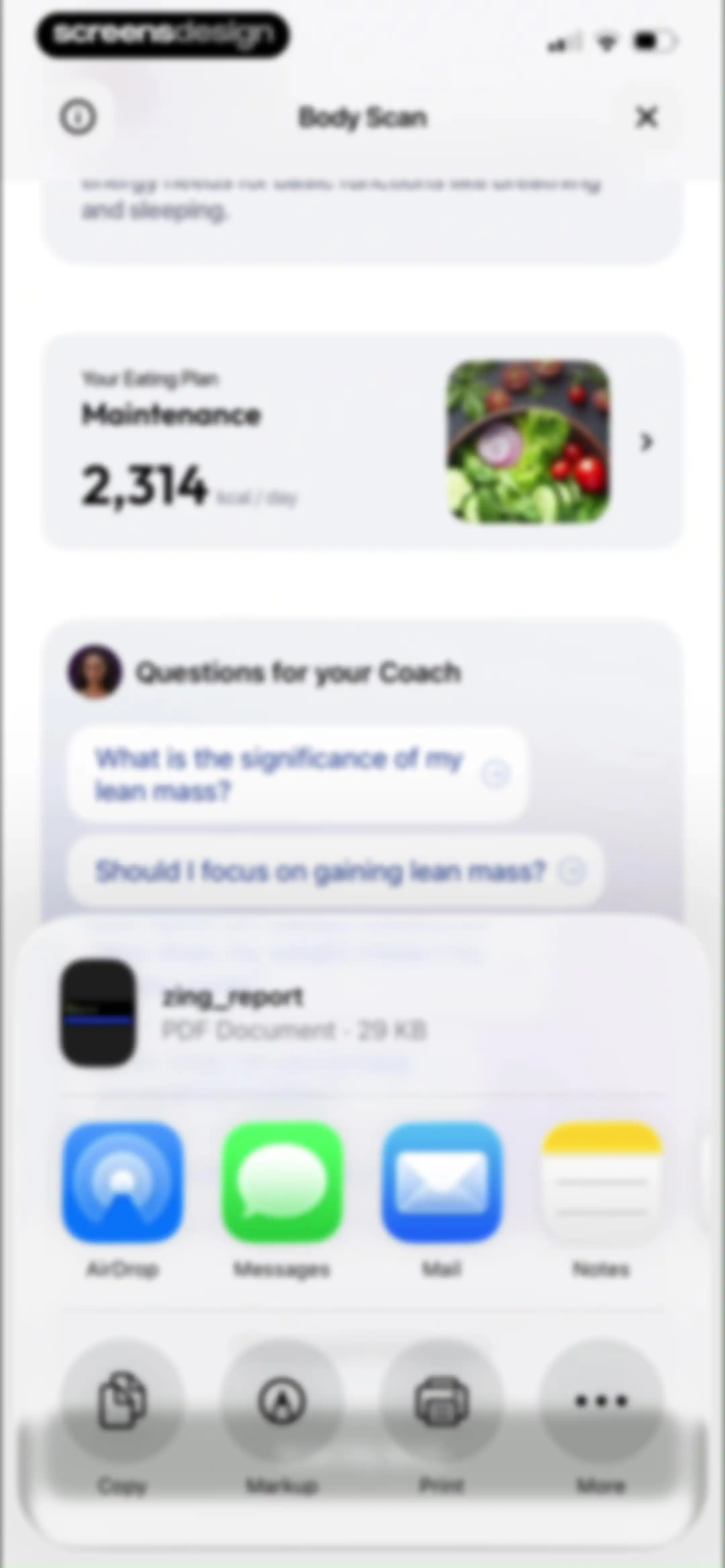 Zing AI: Home & Gym Workouts screen 181