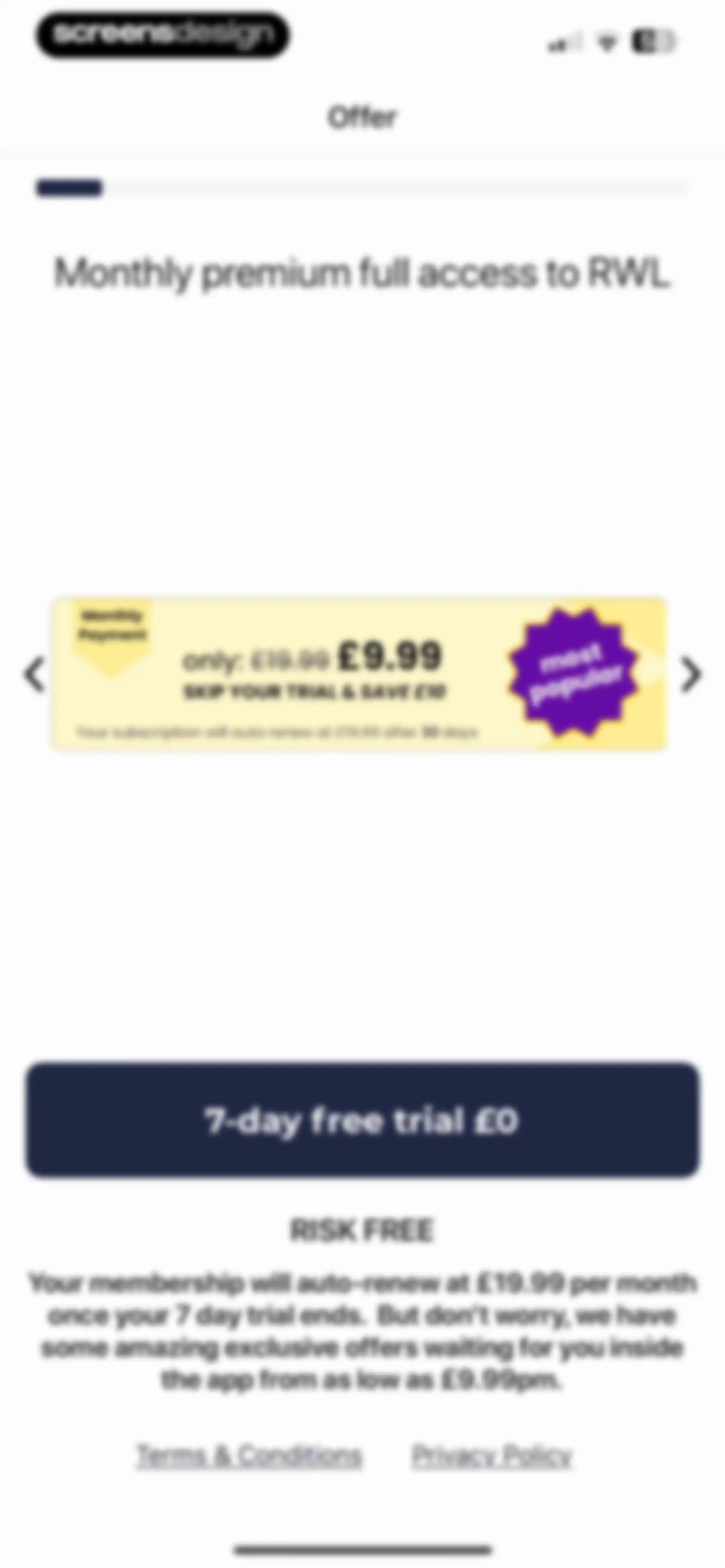 Results Wellness Lifestyle screen 8