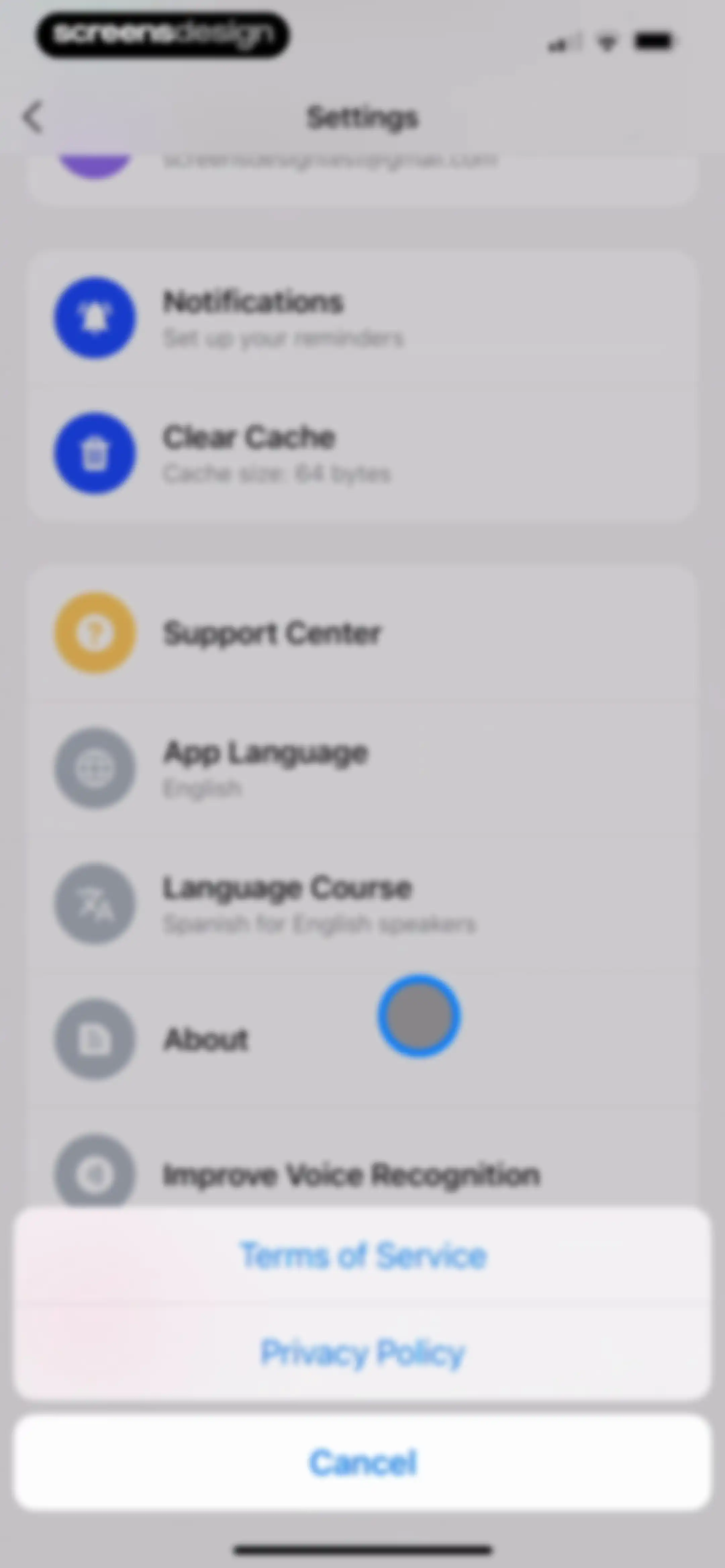 Speak: Language Learning screen 181