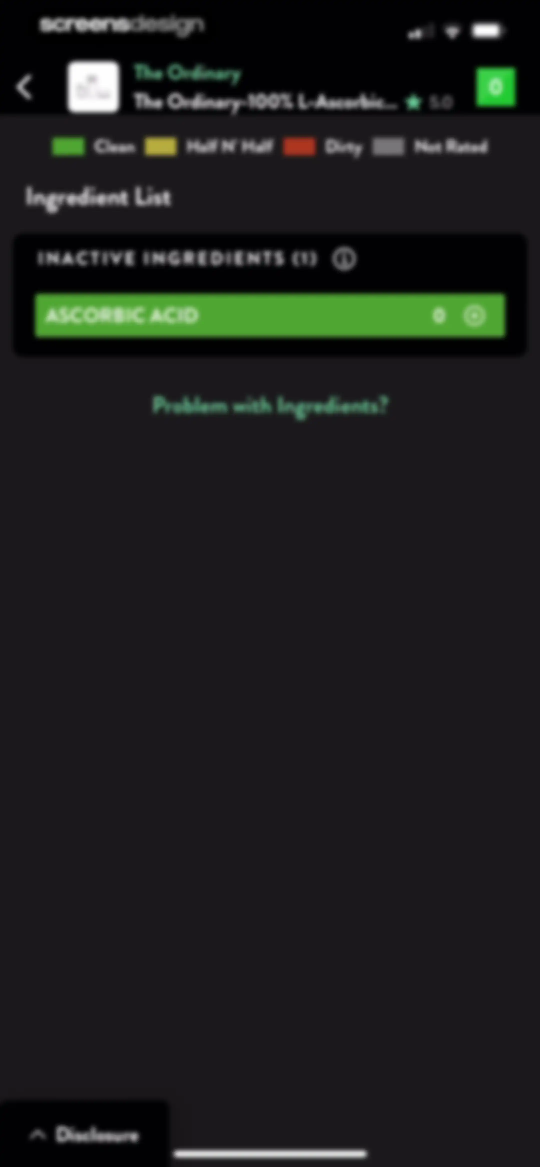 Think Dirty – Shop Clean screen 69