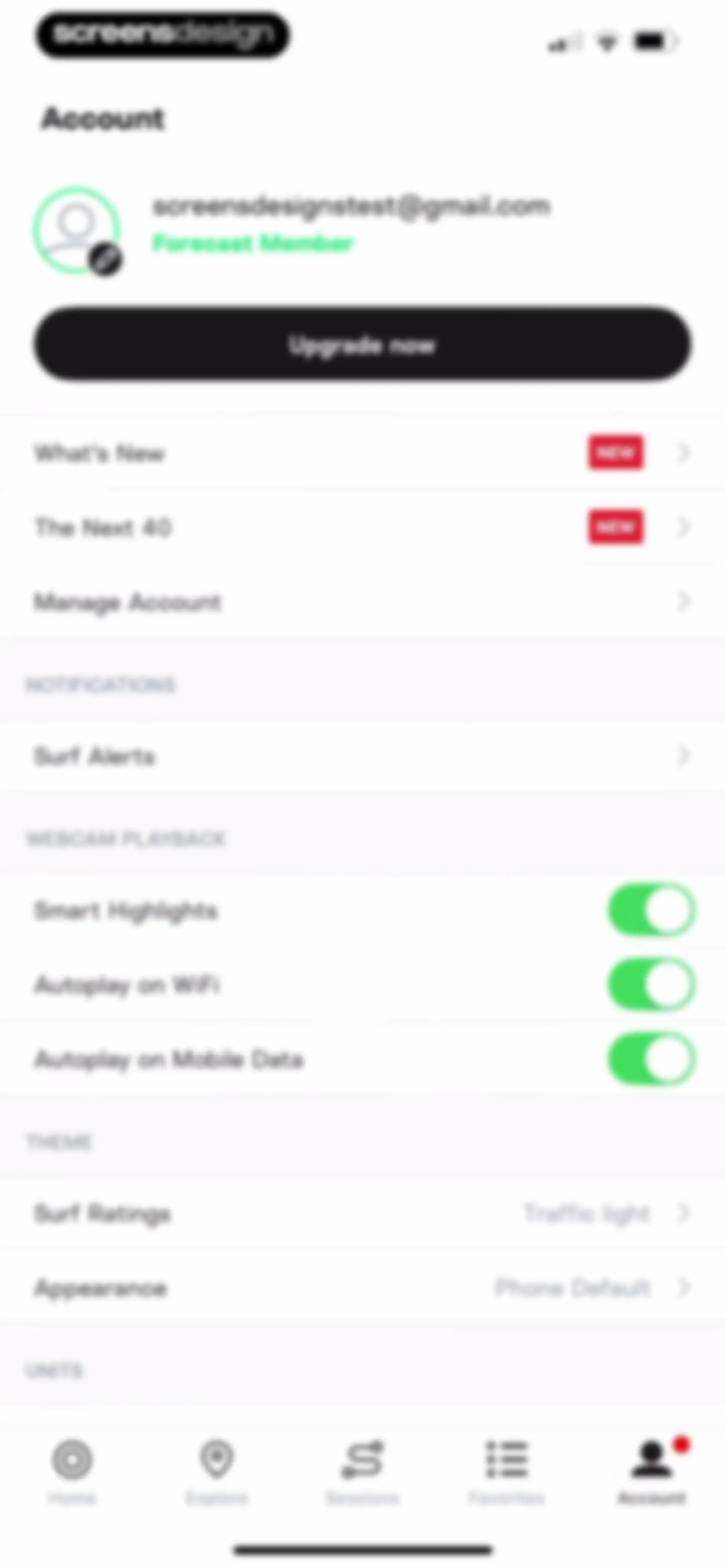 Surfline: Wave & Surf Reports screen 86