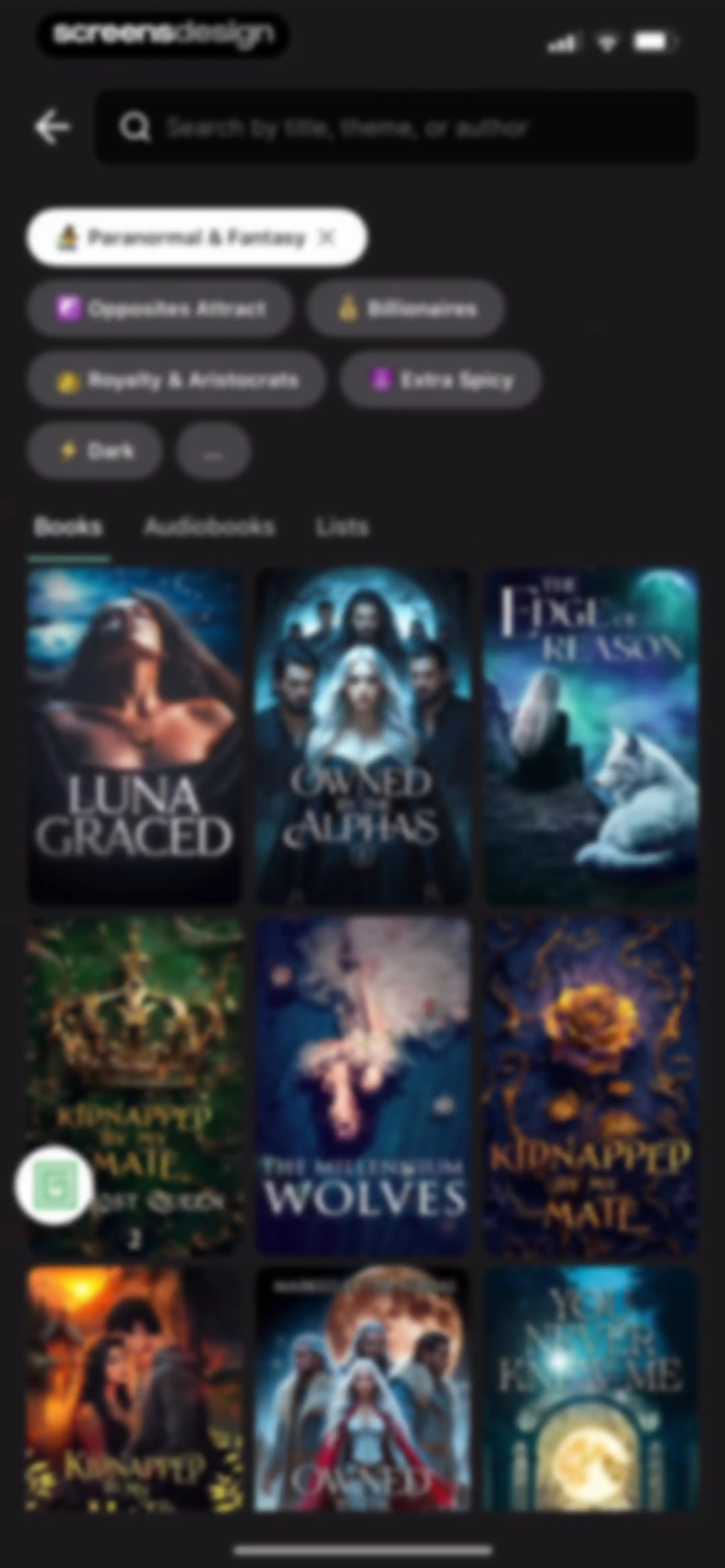 Galatea: Books & Audiobooks screen 39