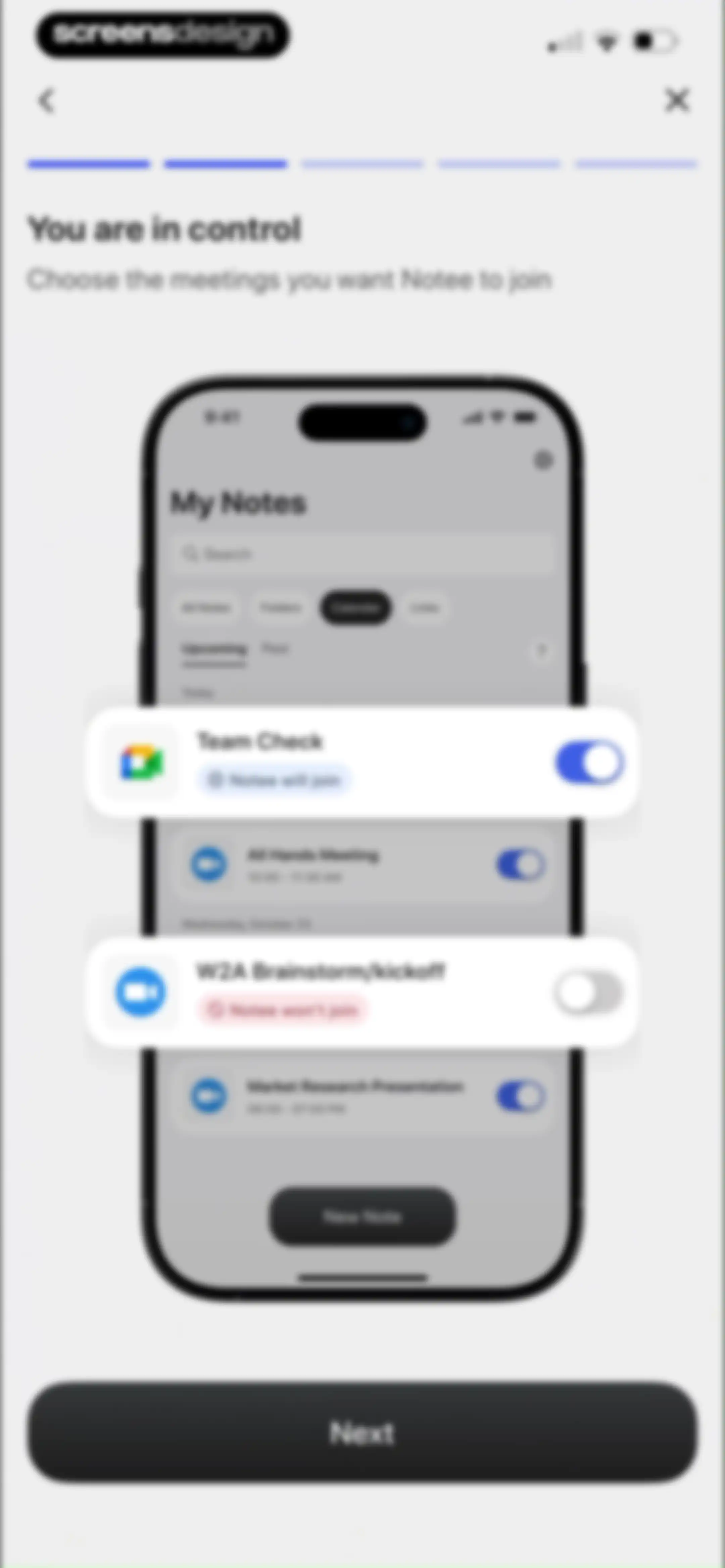 Notee: AI Note Taker screen 78