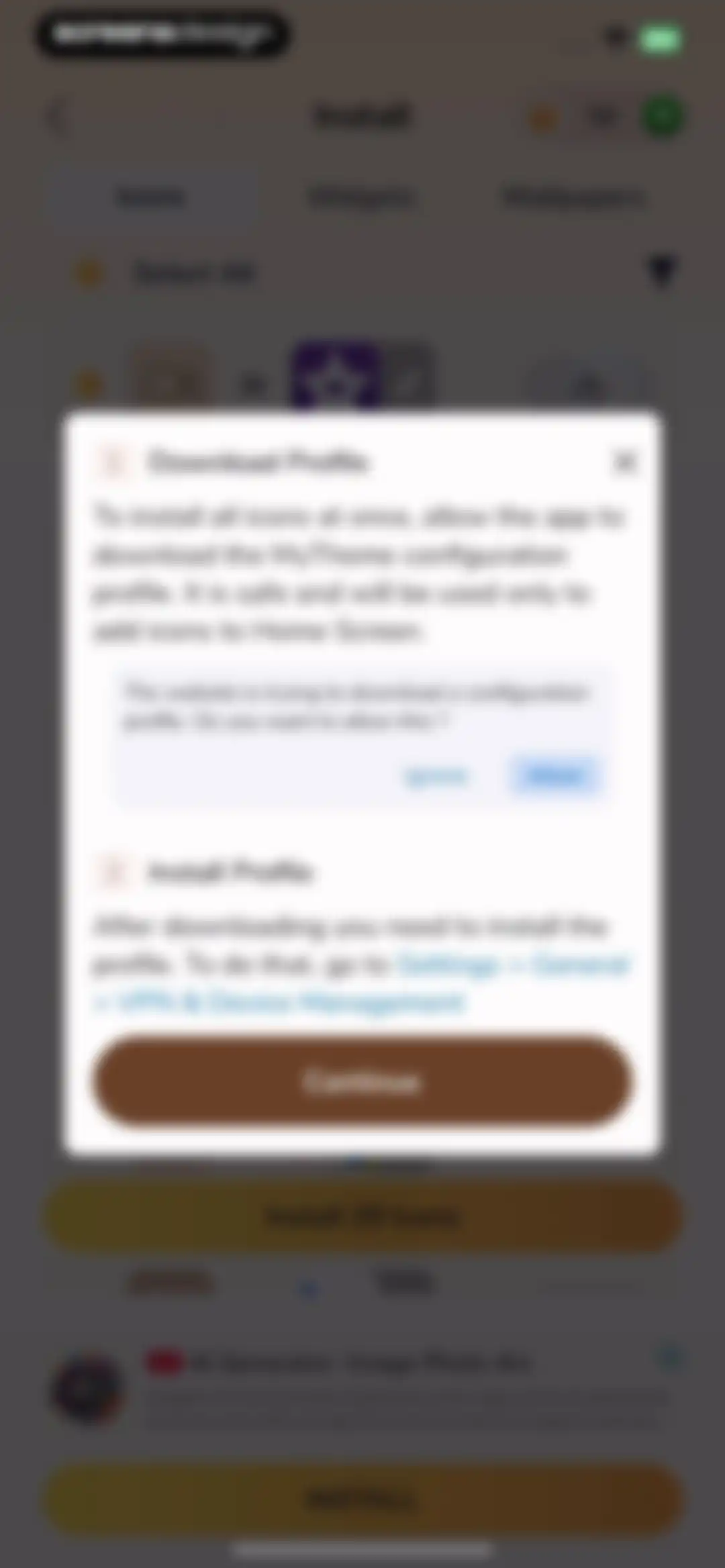 MyTheme - App Icons & Widgets screen 27