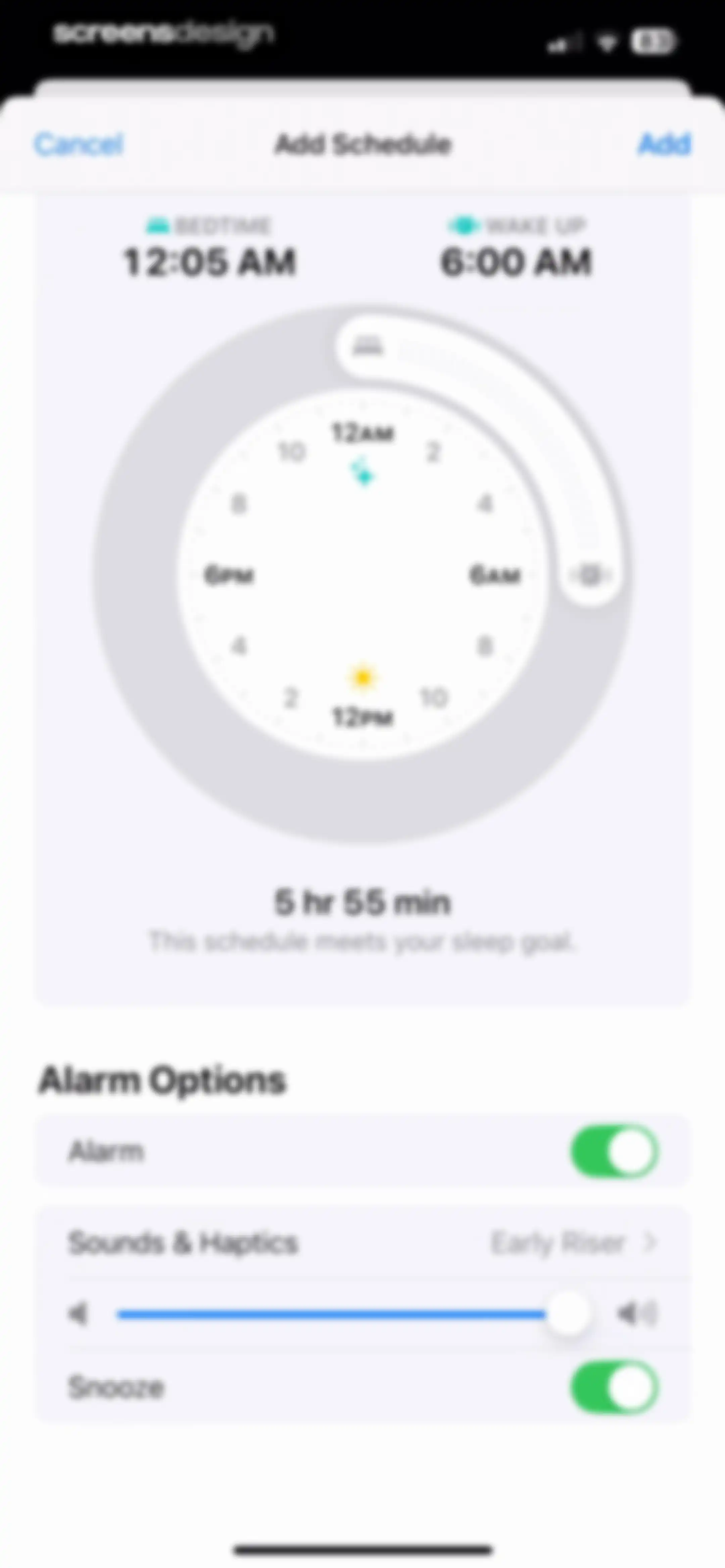 Apple Health screen 162