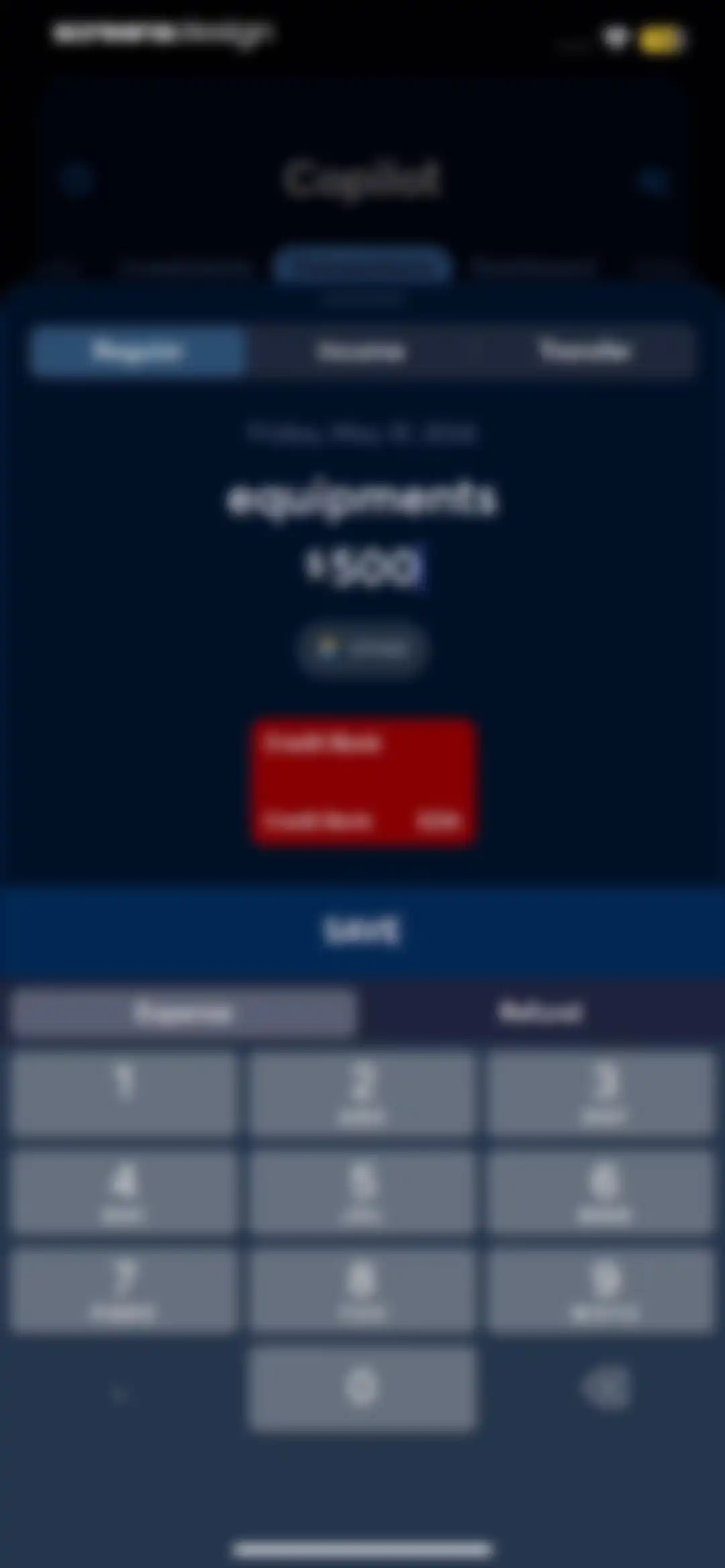 Copilot: Track & Budget Money screen 51