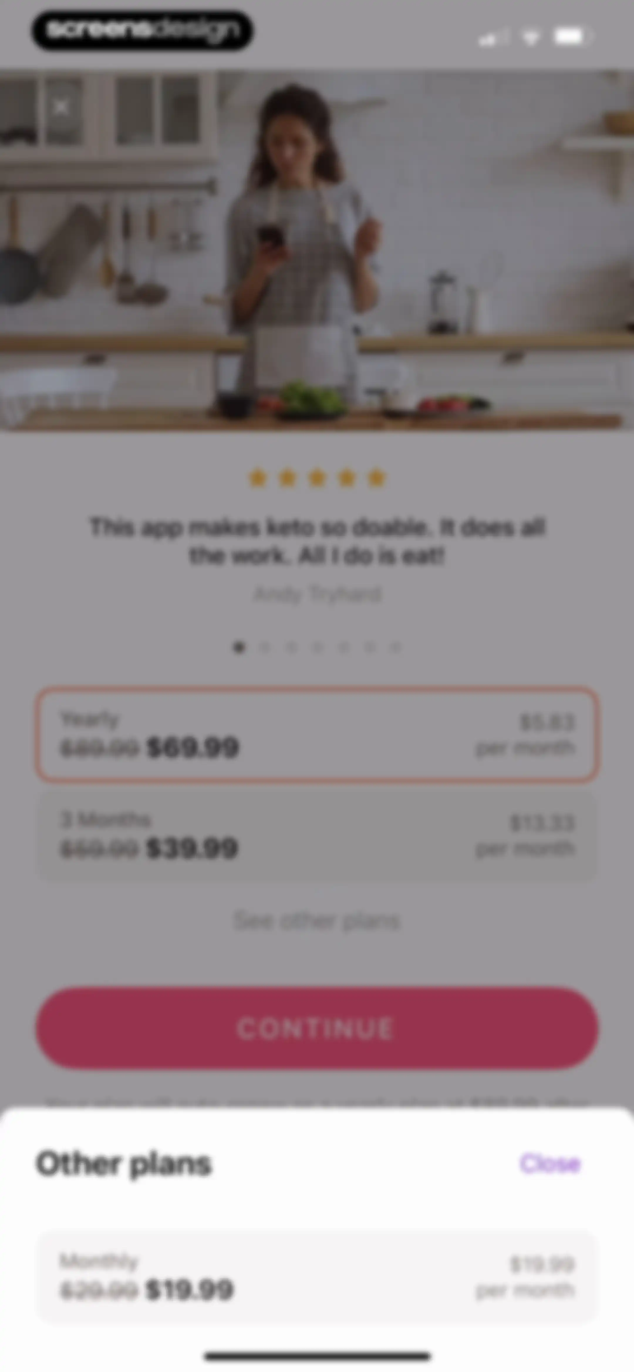 Keto Diet App － Carb Tracker screen 68