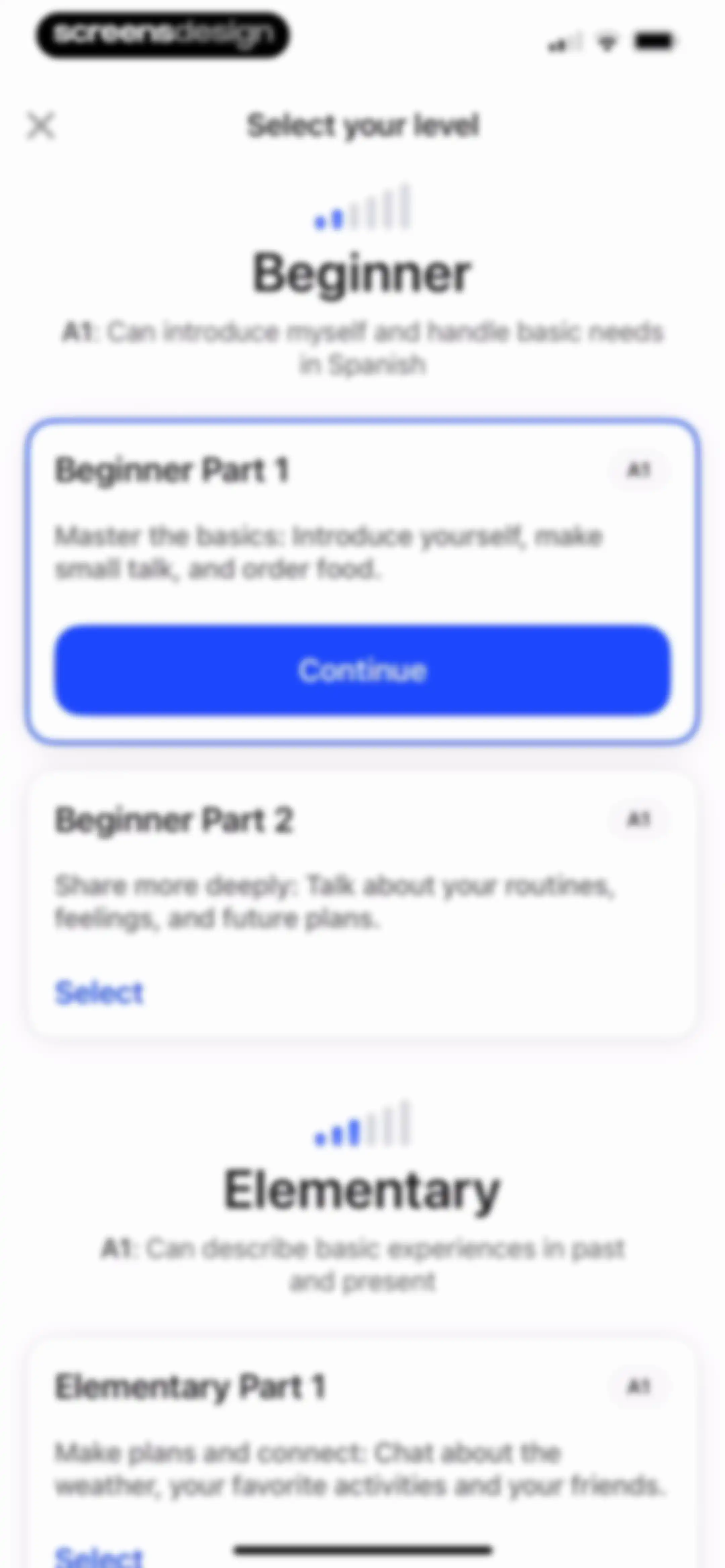 Speak: Language Learning screen 87