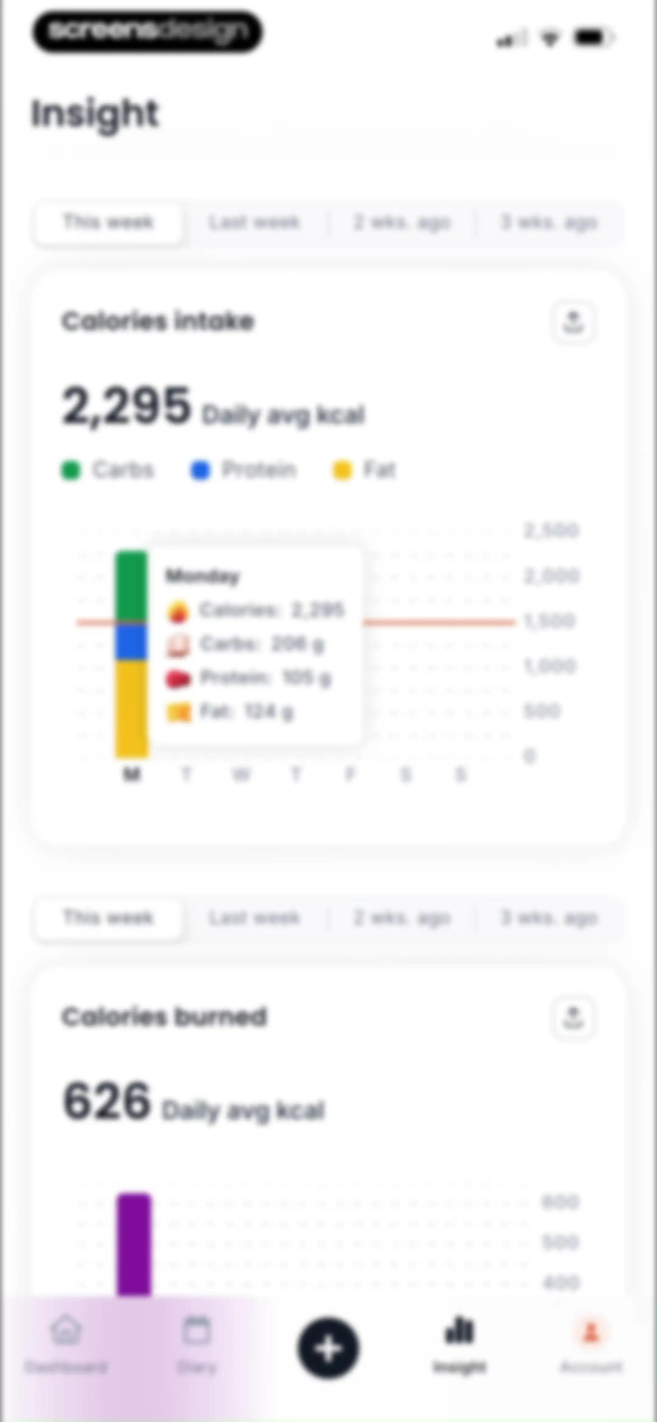Kalguroo: AI Calorie Tracker screen 116