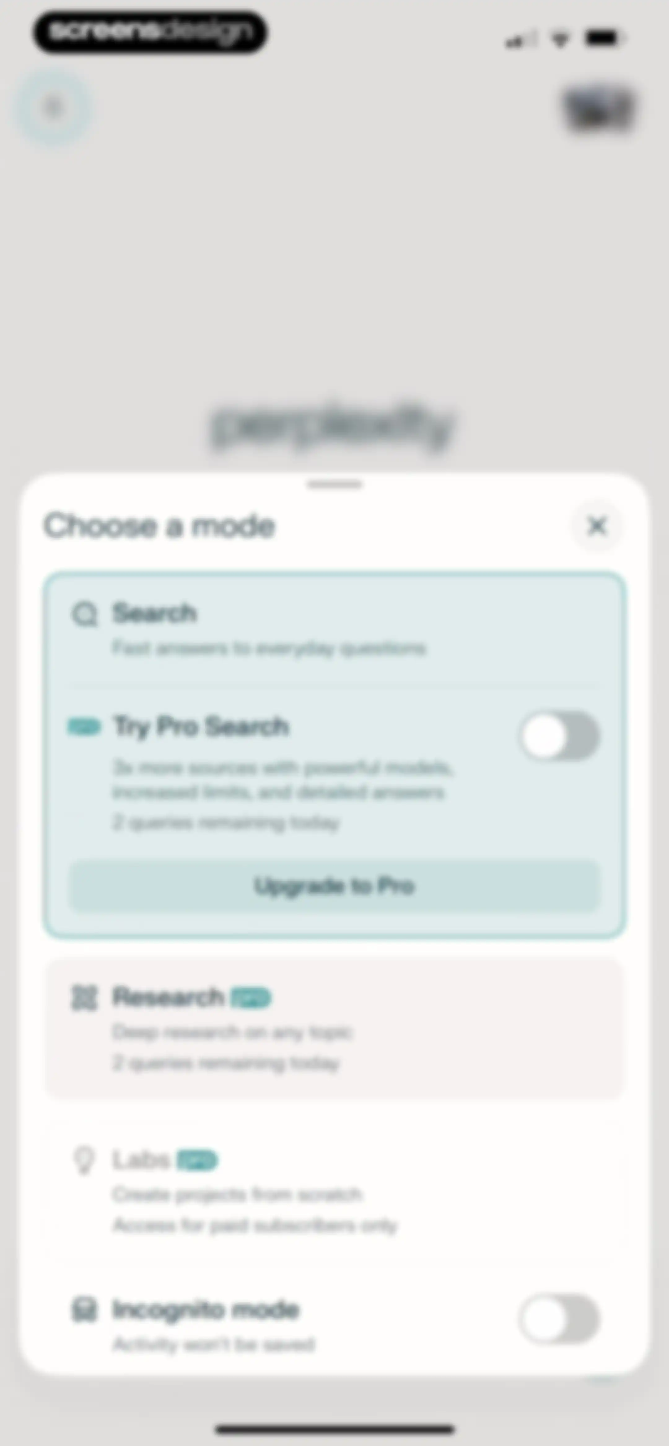 Perplexity - AI Search & Chat screen 50