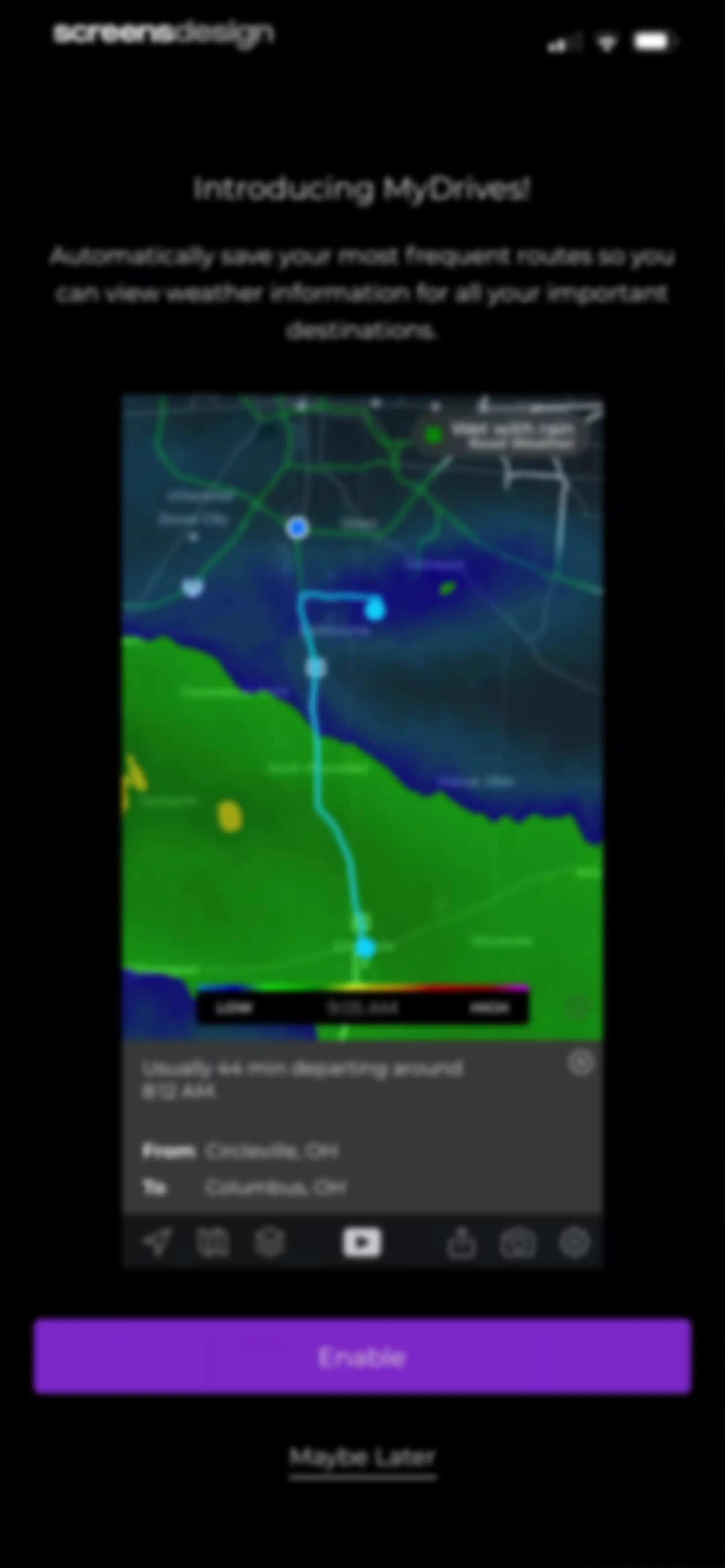 MyRadar Accurate Weather Radar screen 38