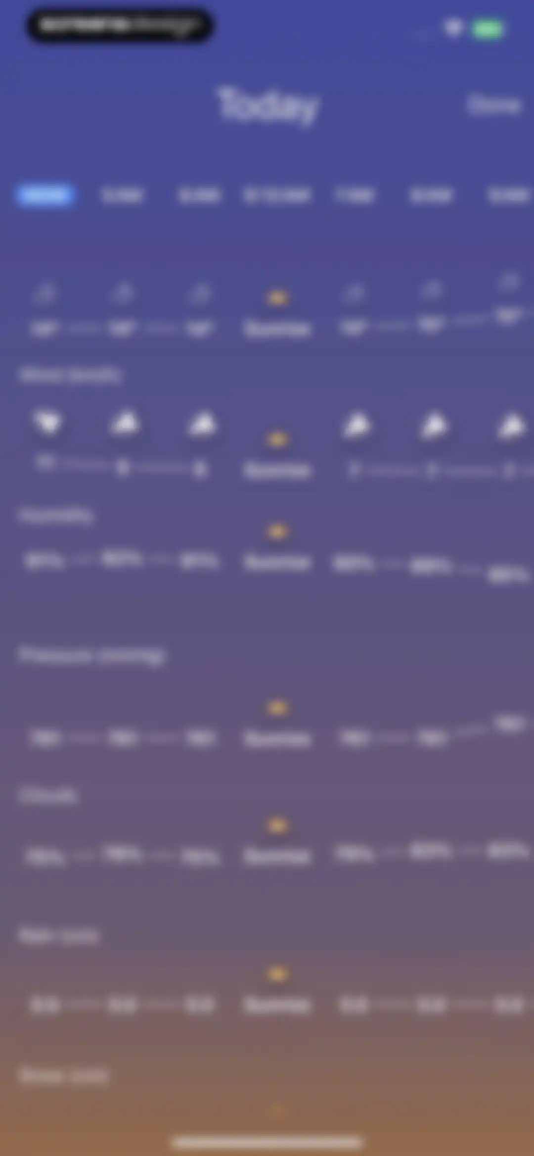 NOAA Radar & Weather Forecast screen 14