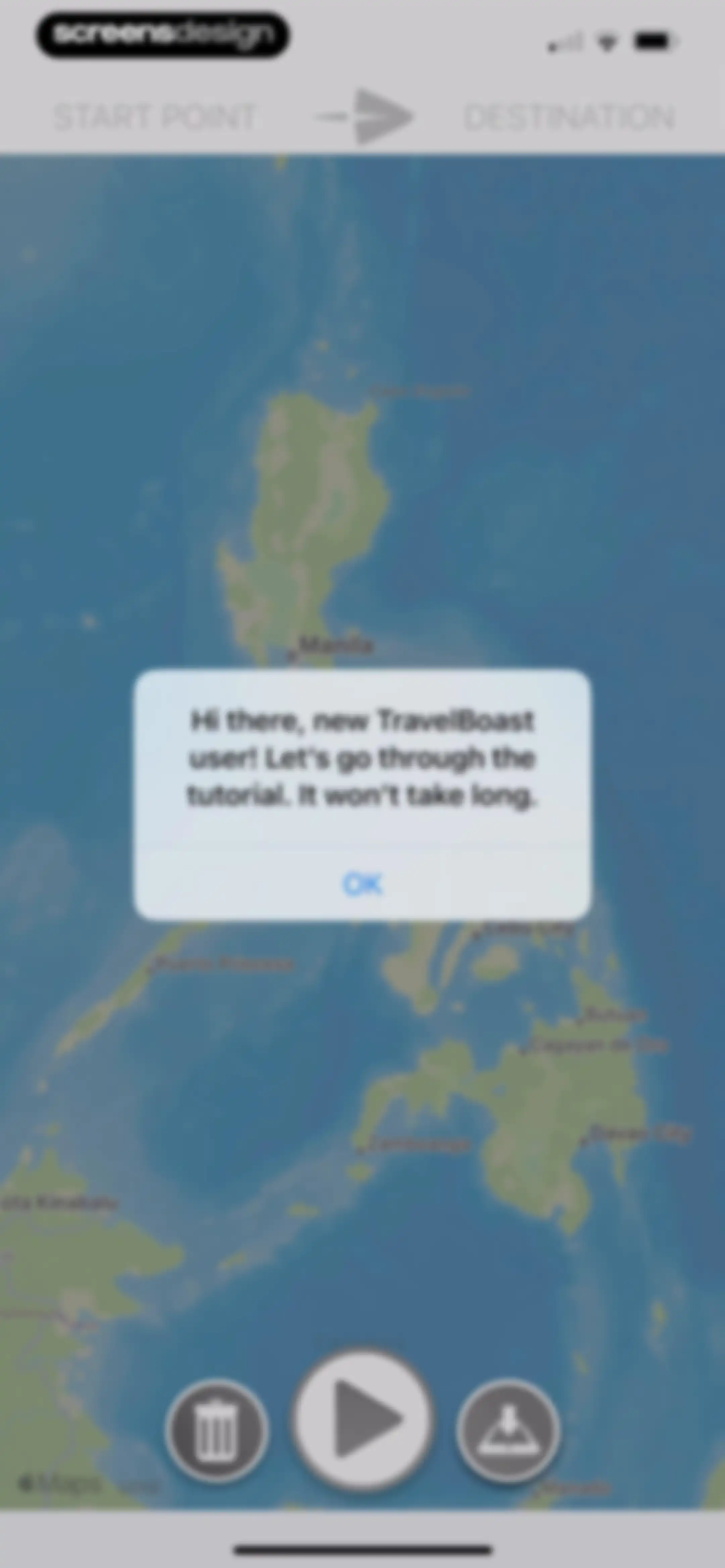 TravelBoast: My Journey Routes screen 2