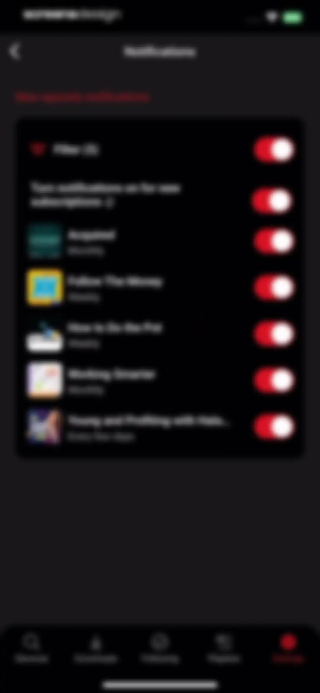 Player FM — Podcast App screen 79