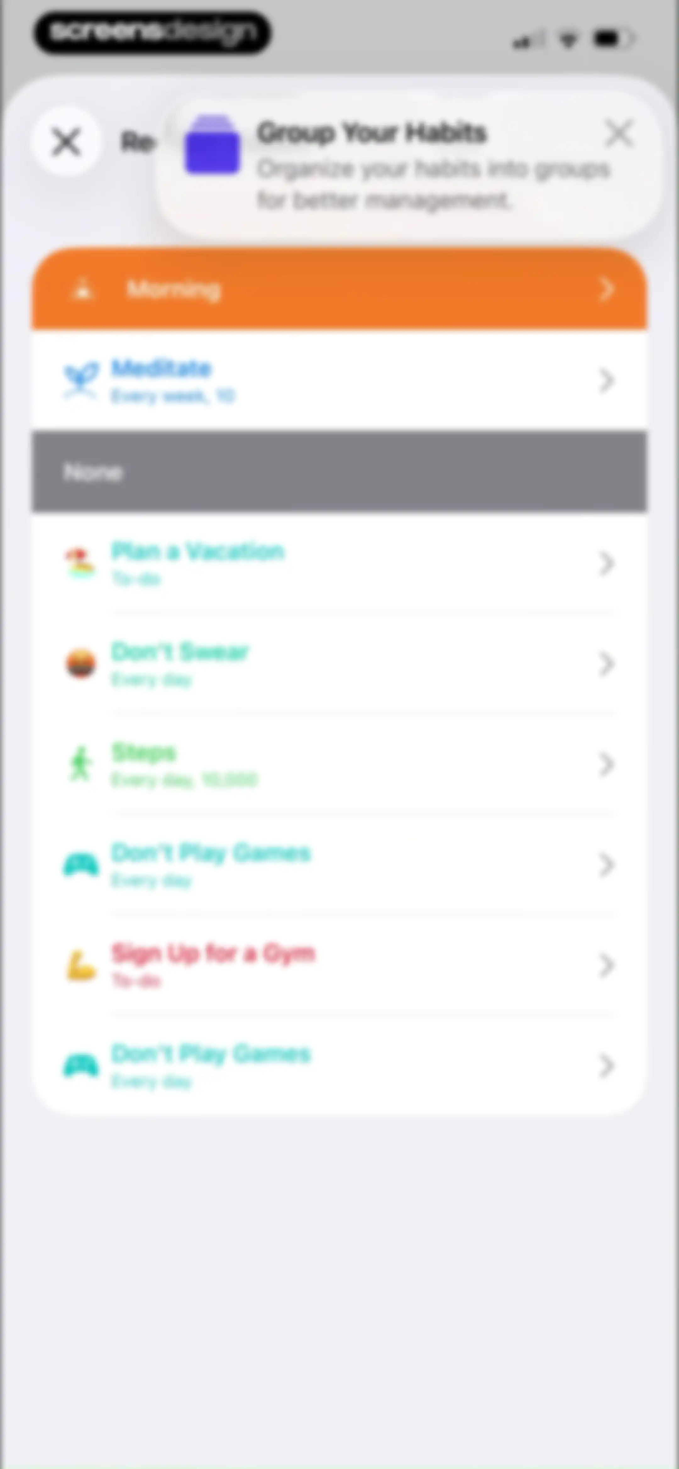 Grit: Daily Habit Tracker screen 93