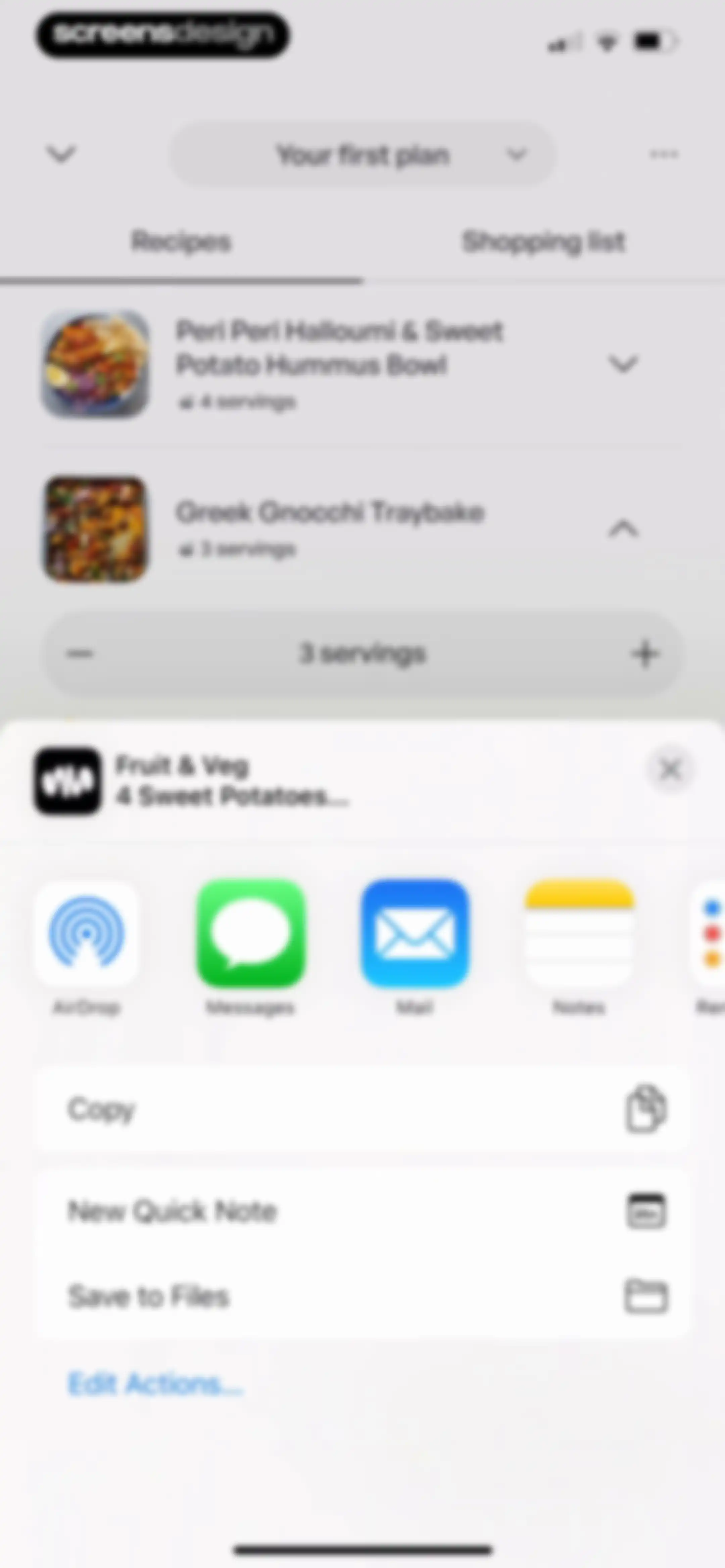 Mob: Meal Planner and Recipes screen 27