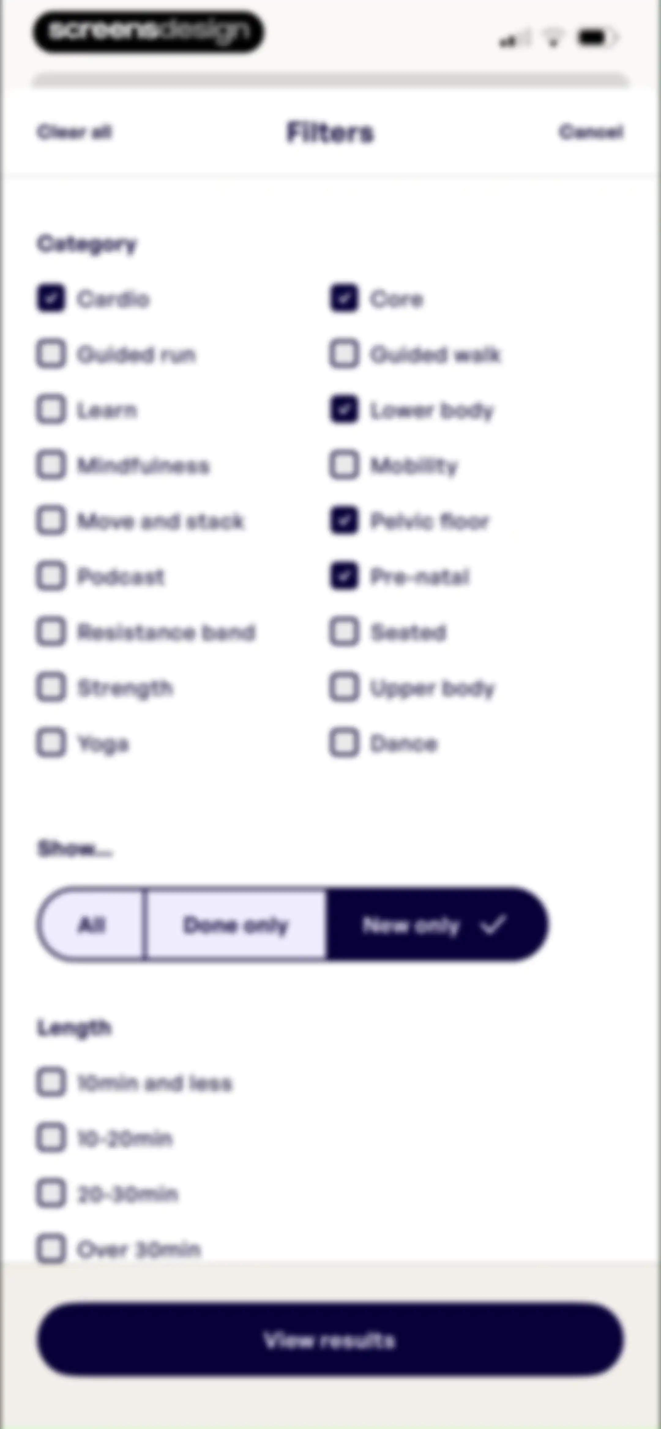 Mila: Home Workout & Fitness screen 47