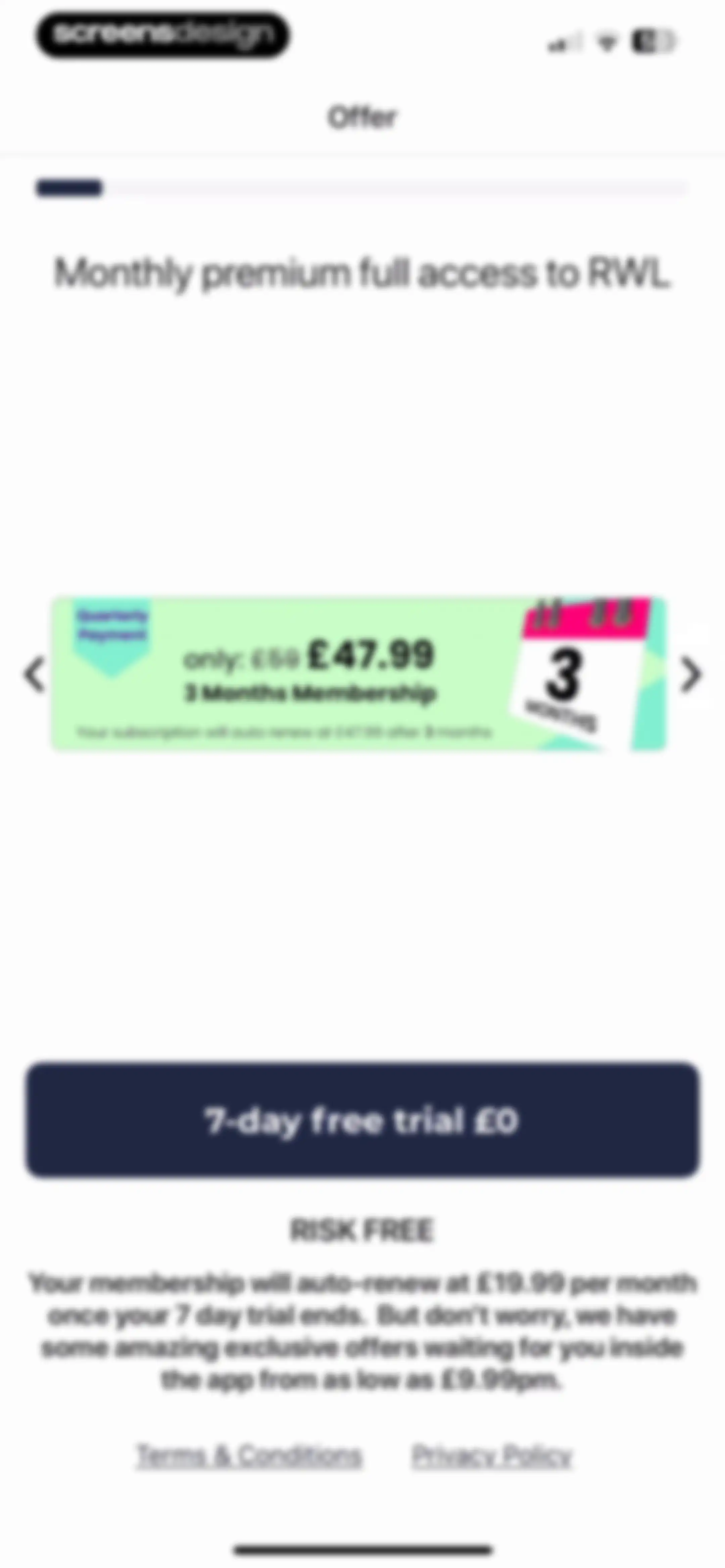Results Wellness Lifestyle screen 13