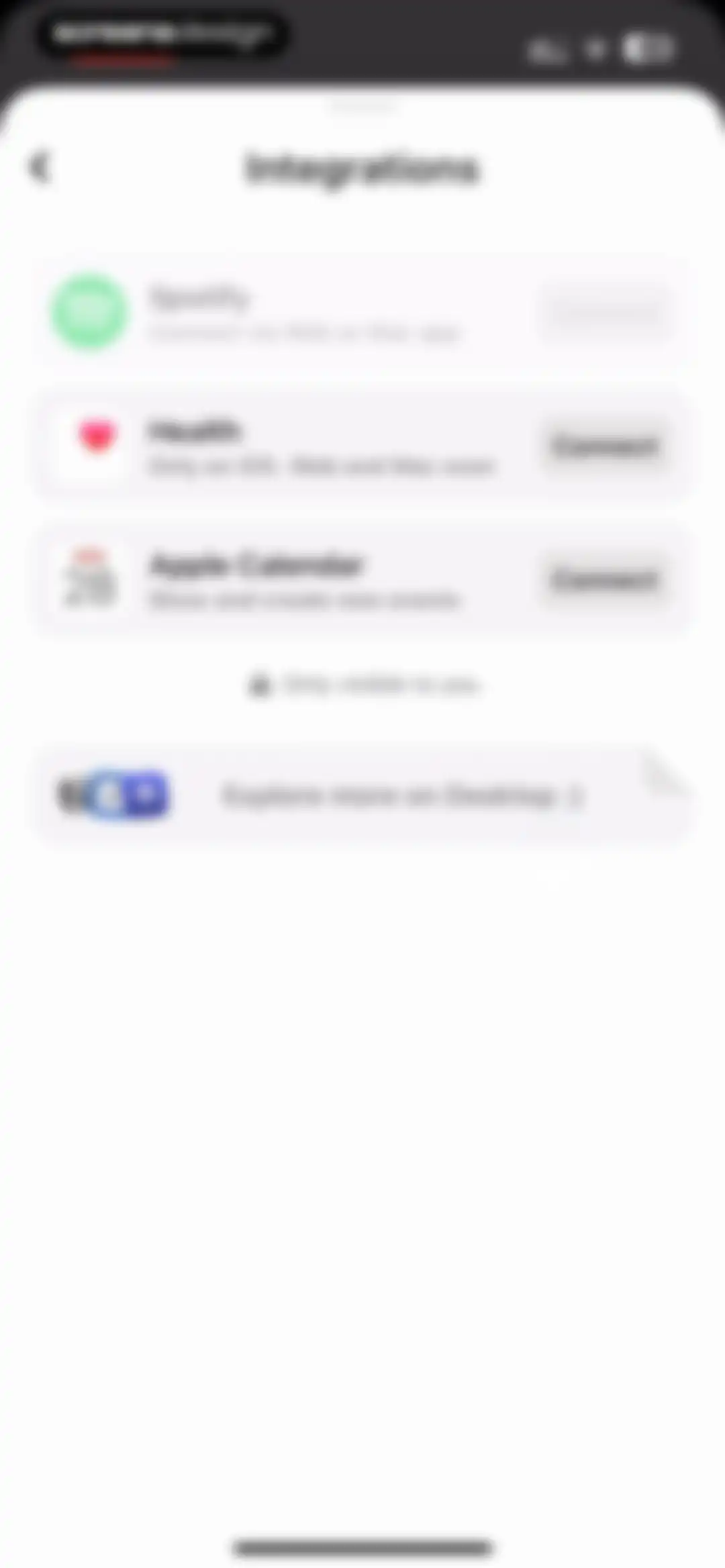 Amie - Todos, calendar screen 68