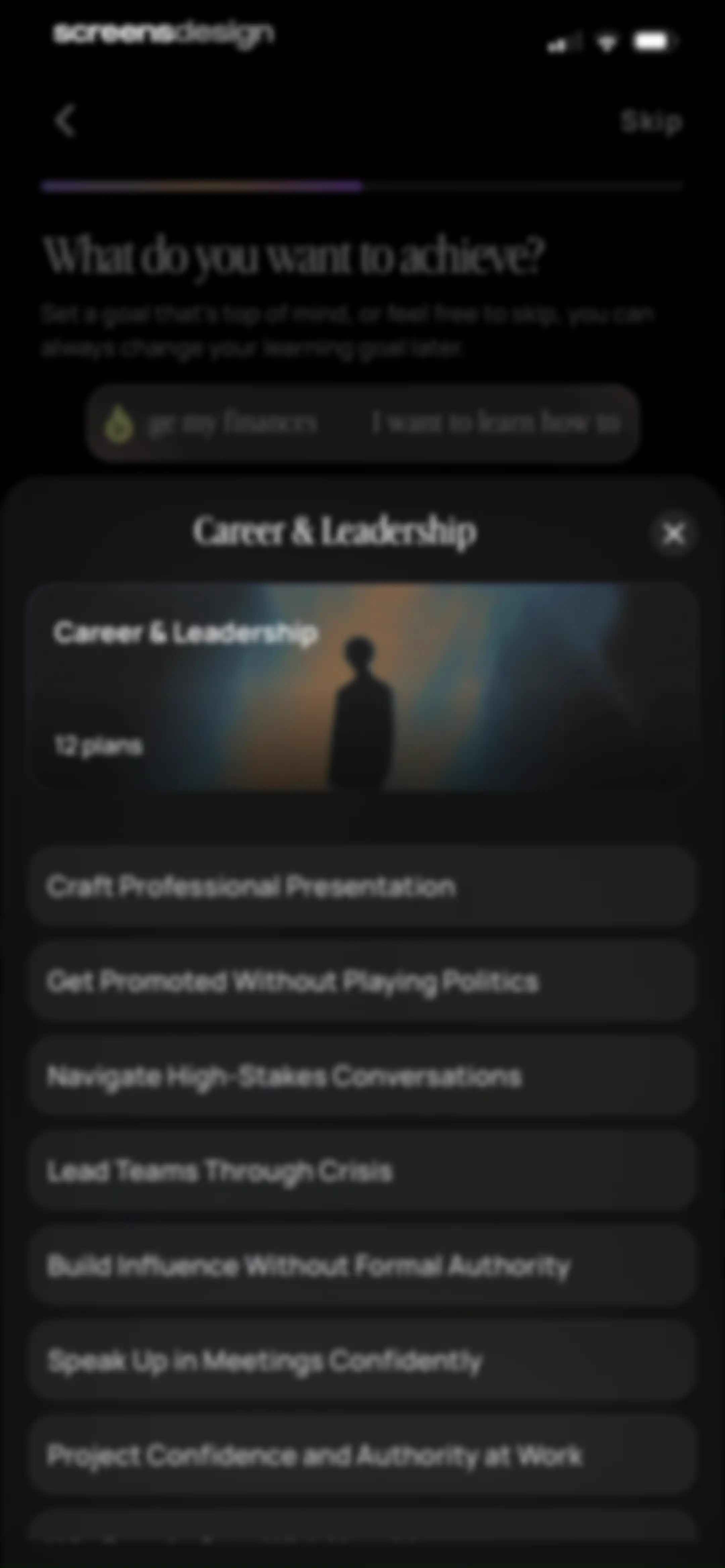 BeFreed: Personalized Learning screen 11