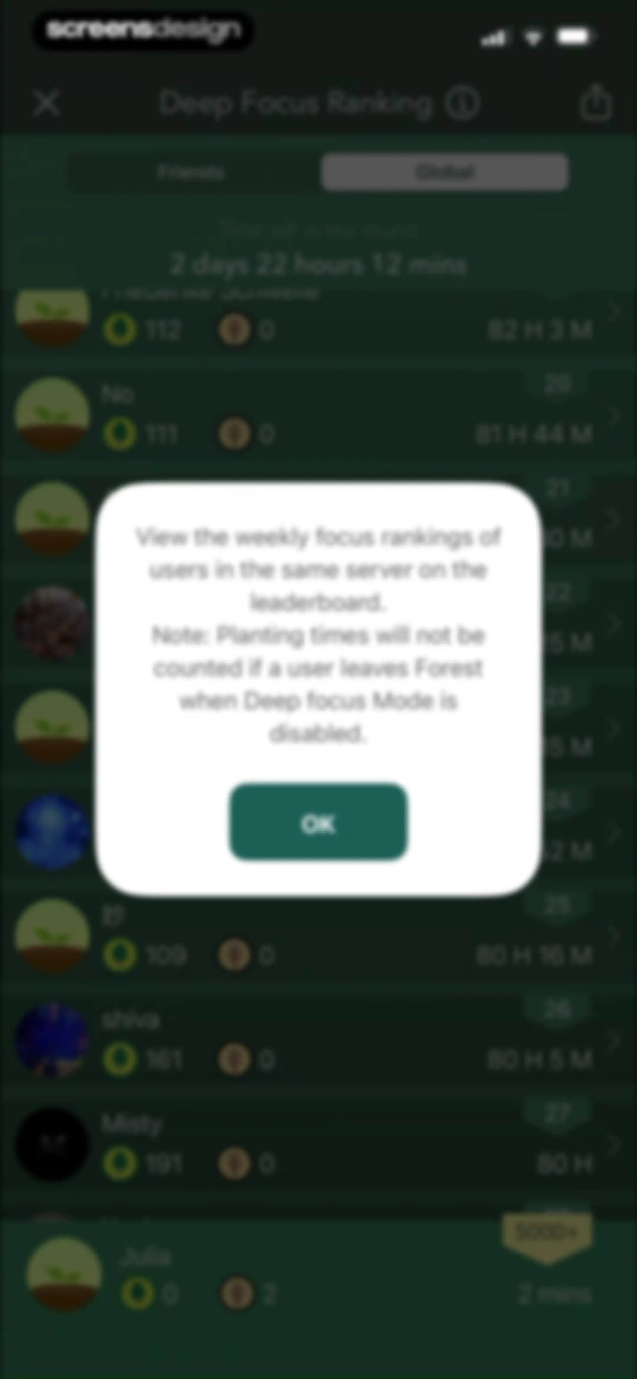 Forest: Focus for Productivity screen 117