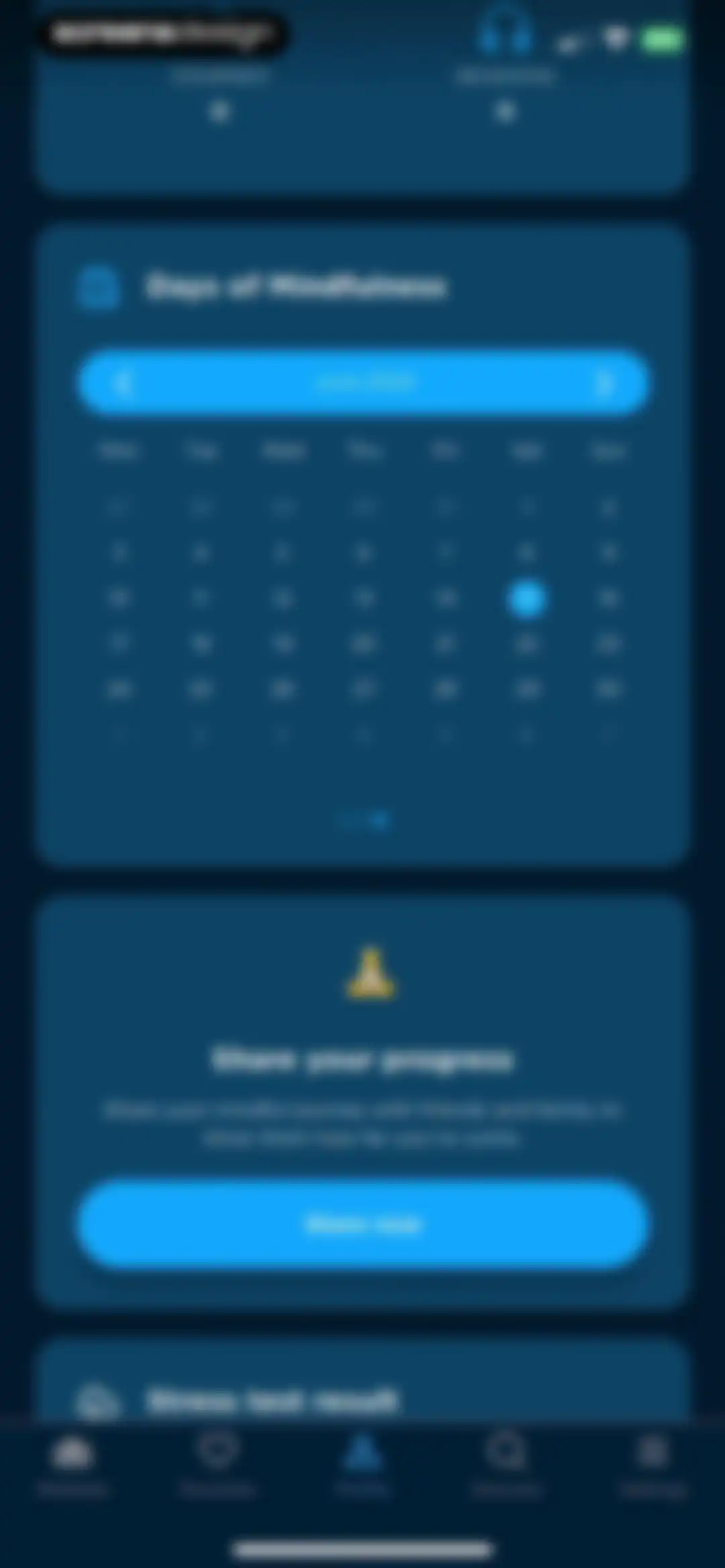 The Mindfulness App screen 60