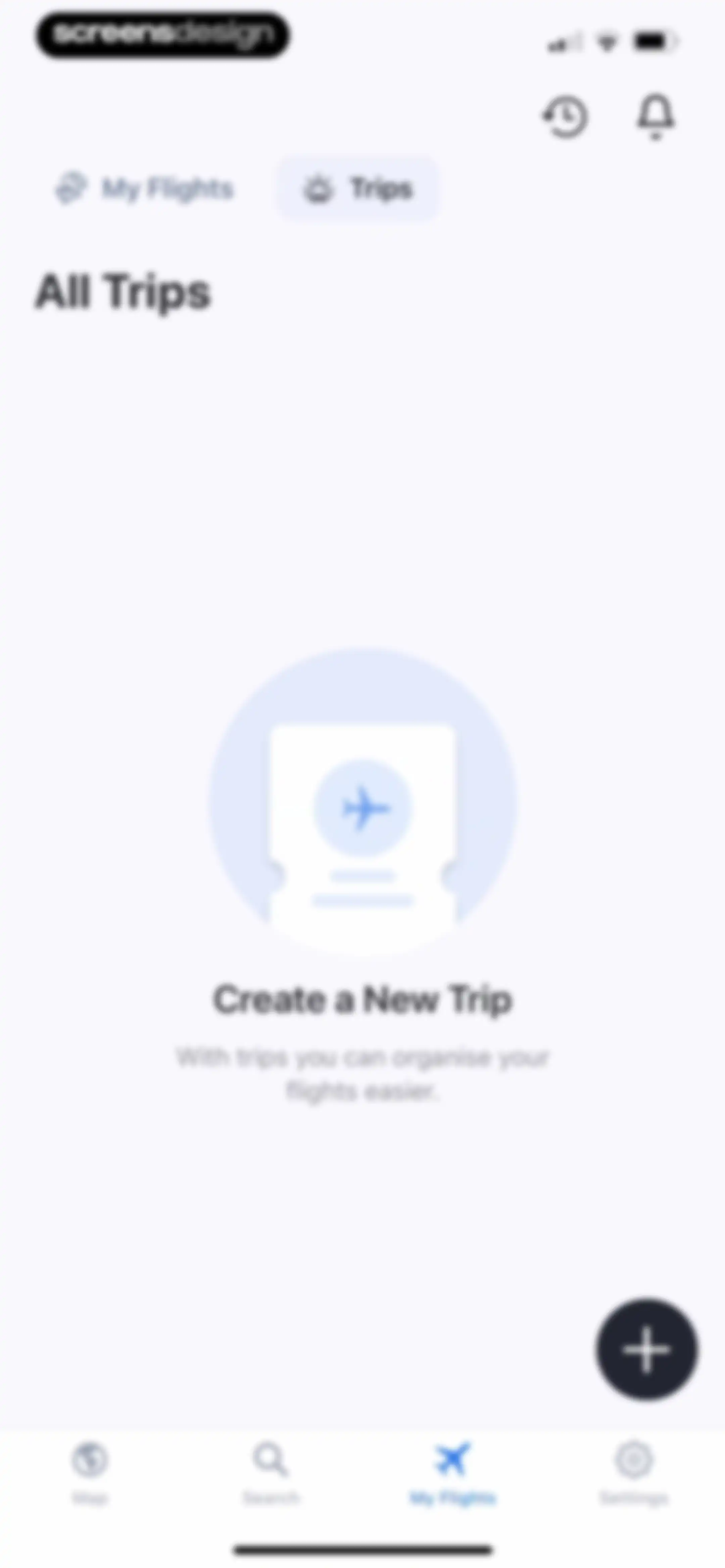 Flight Tracker + screen 82