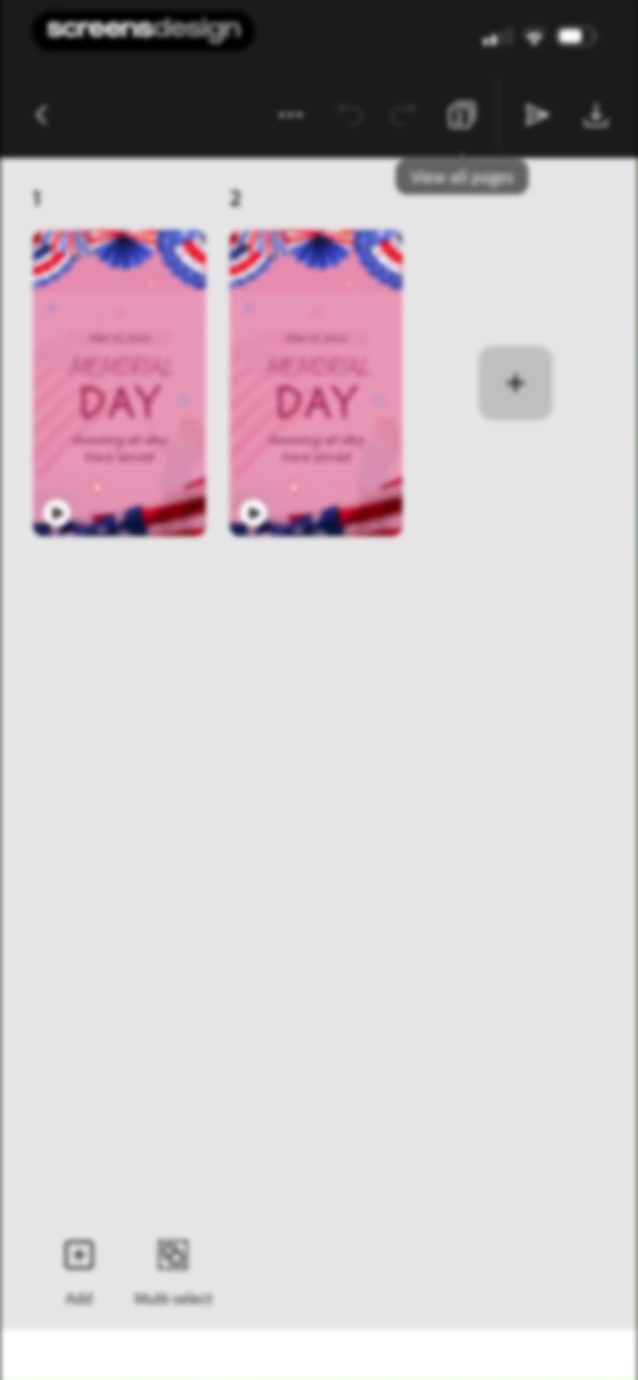 Adobe Express: Create Anything screen 99