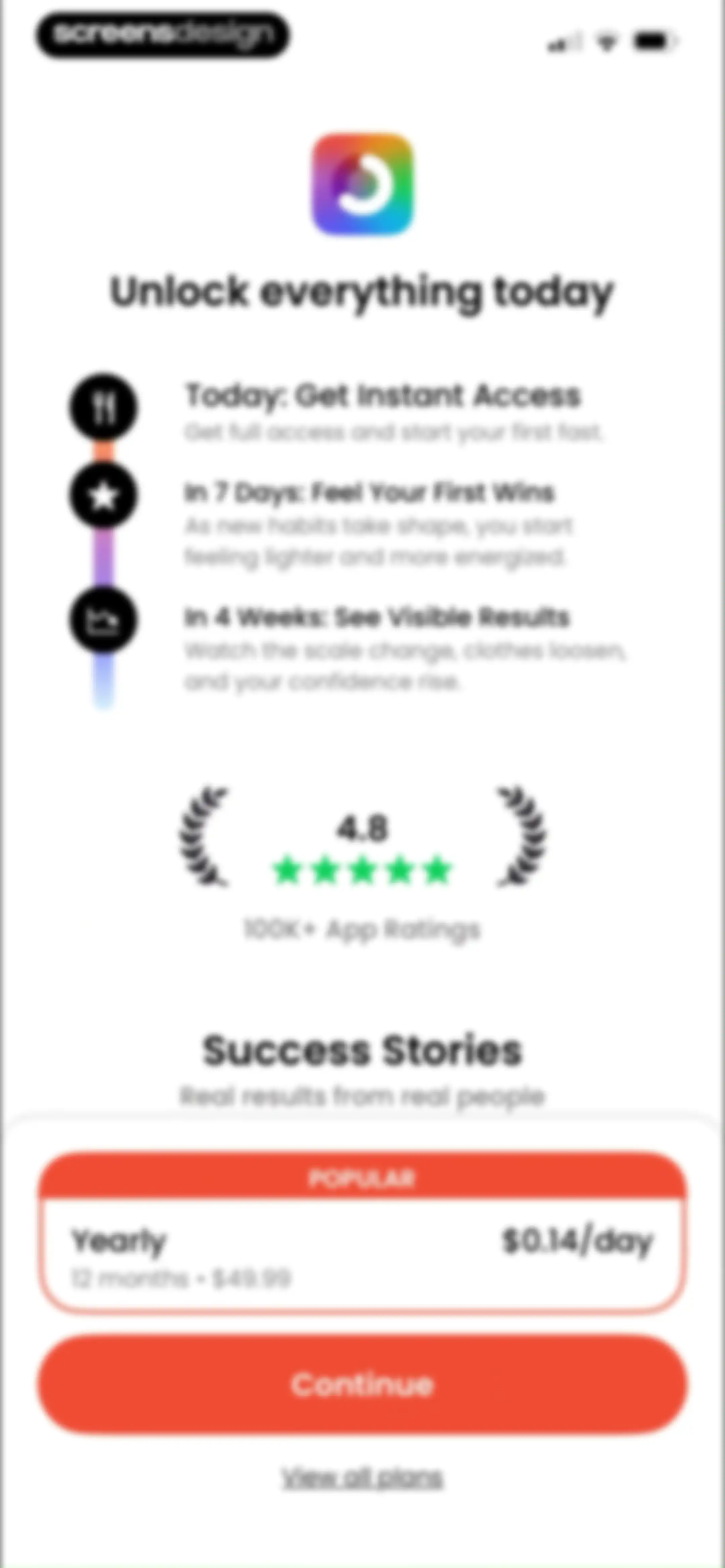 Fasting App: Tracker & Timer screen 80