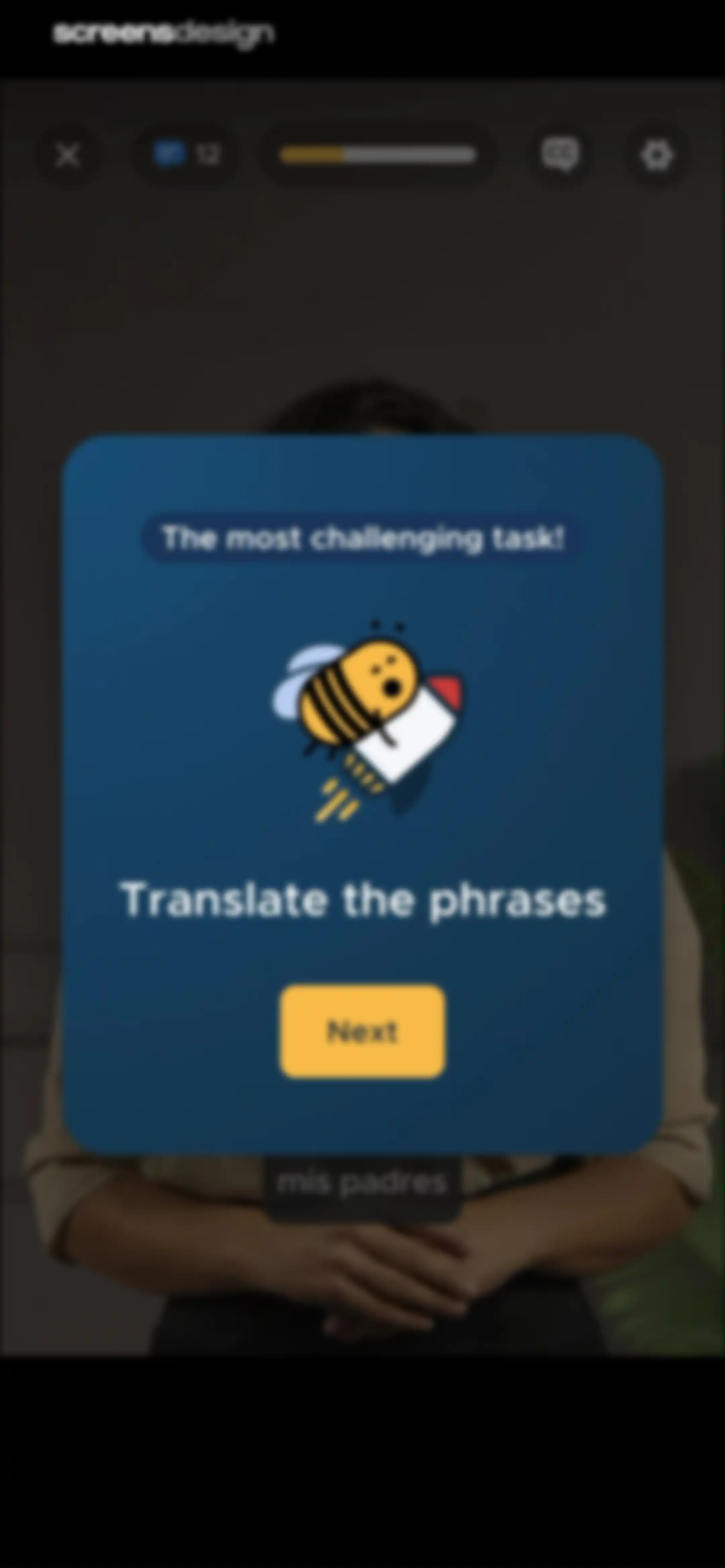 BeeSpeaker Learn English screen 54