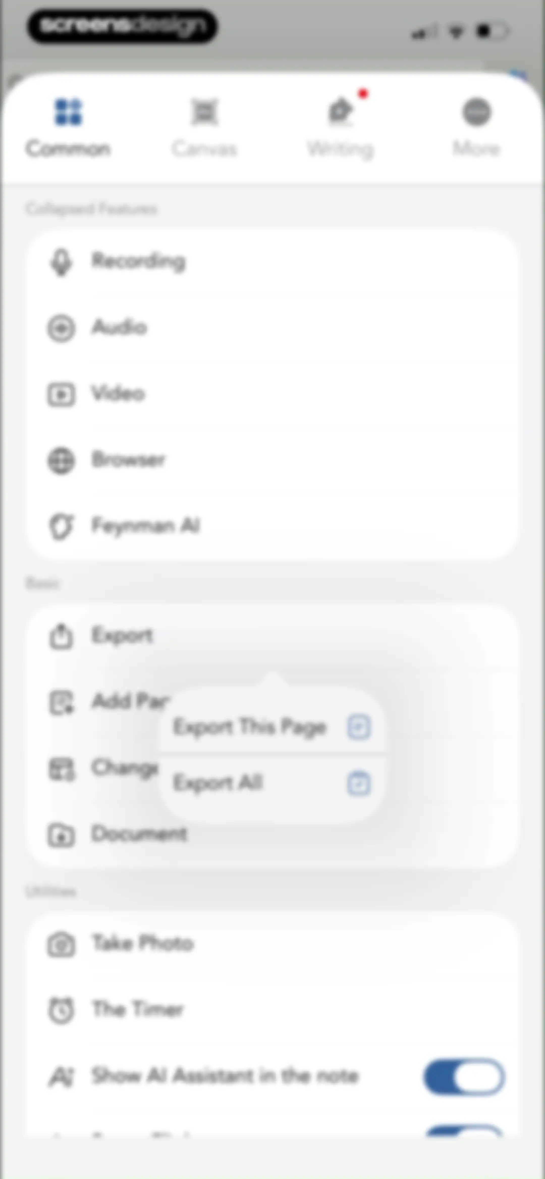 Freenotes®: AI Notes Taking screen 99