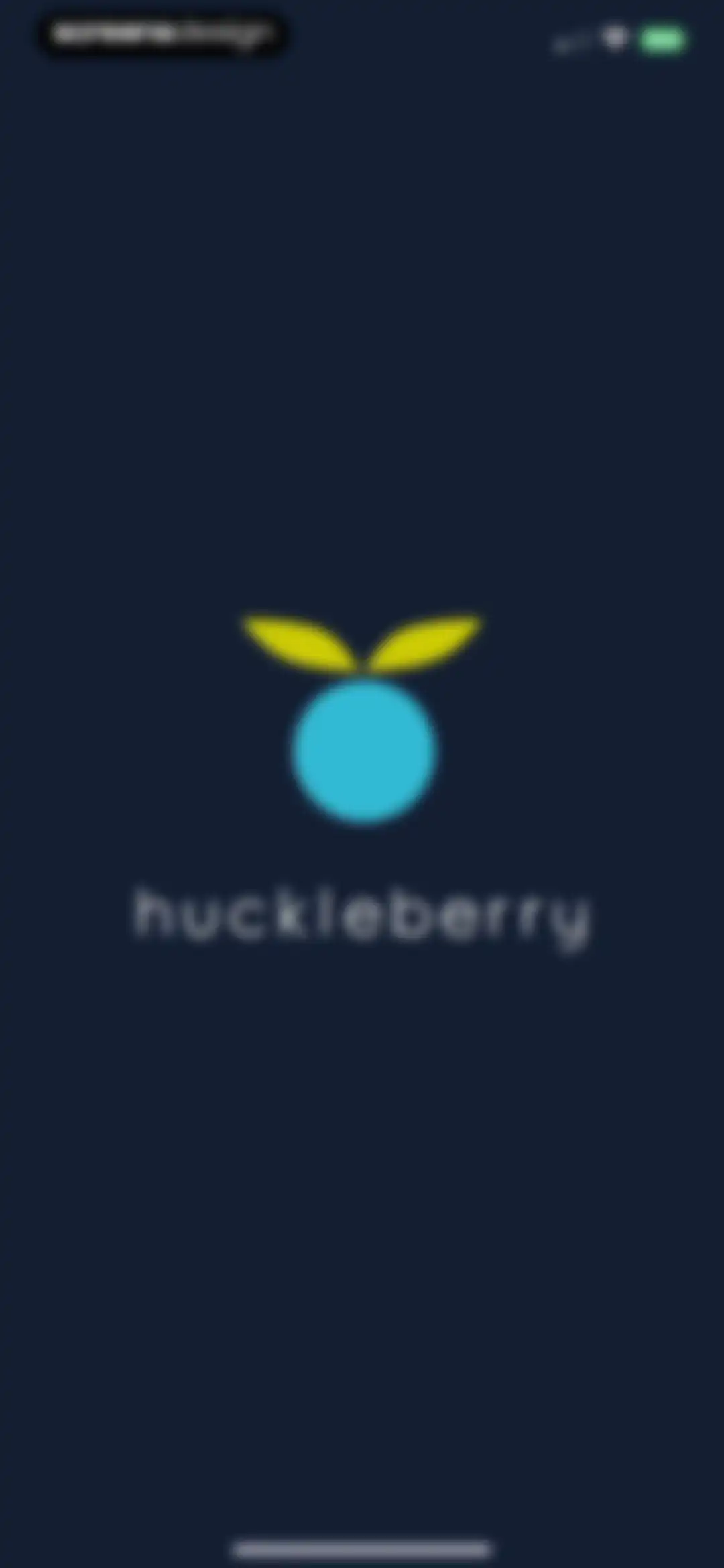 Huckleberry: Baby Tracker screen 1