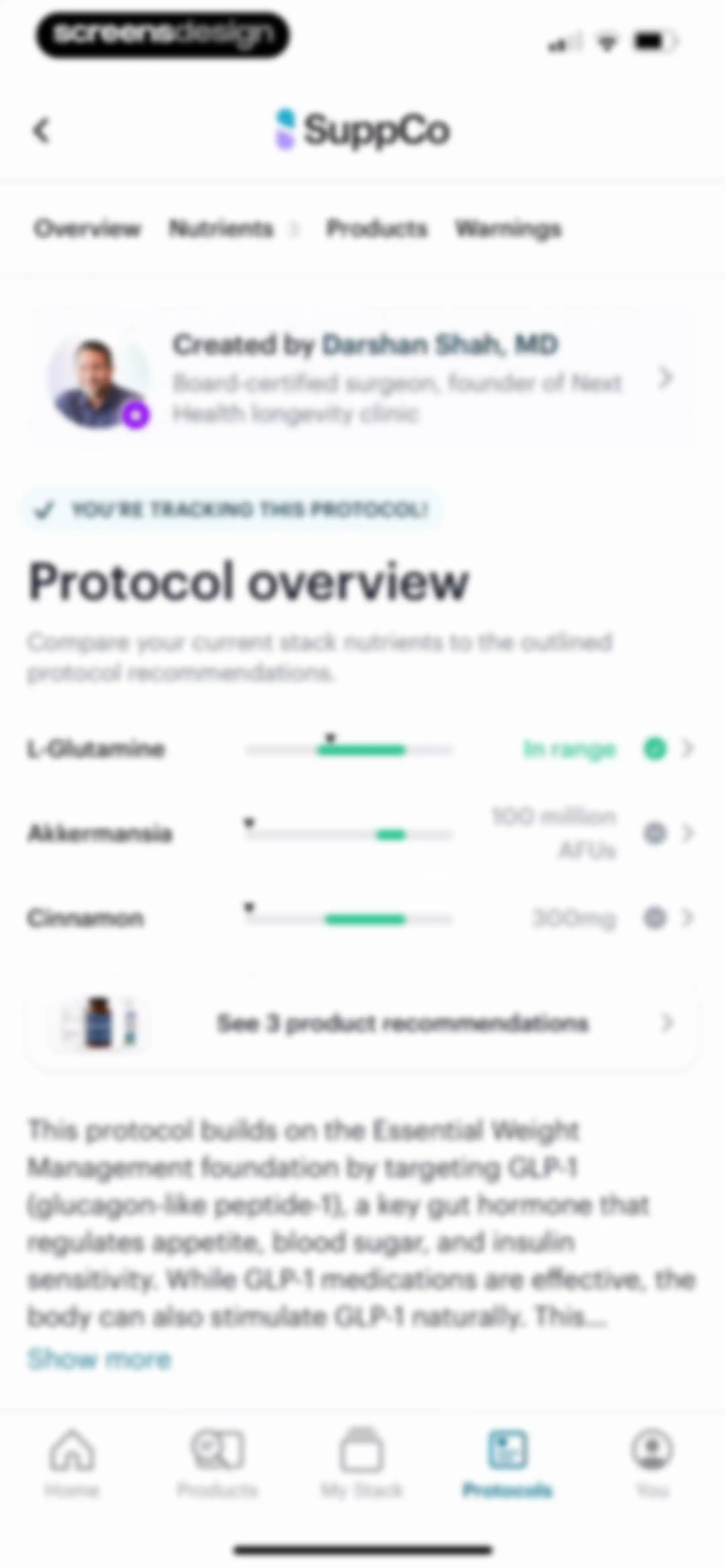 SuppCo: Supplement Scanner screen 116