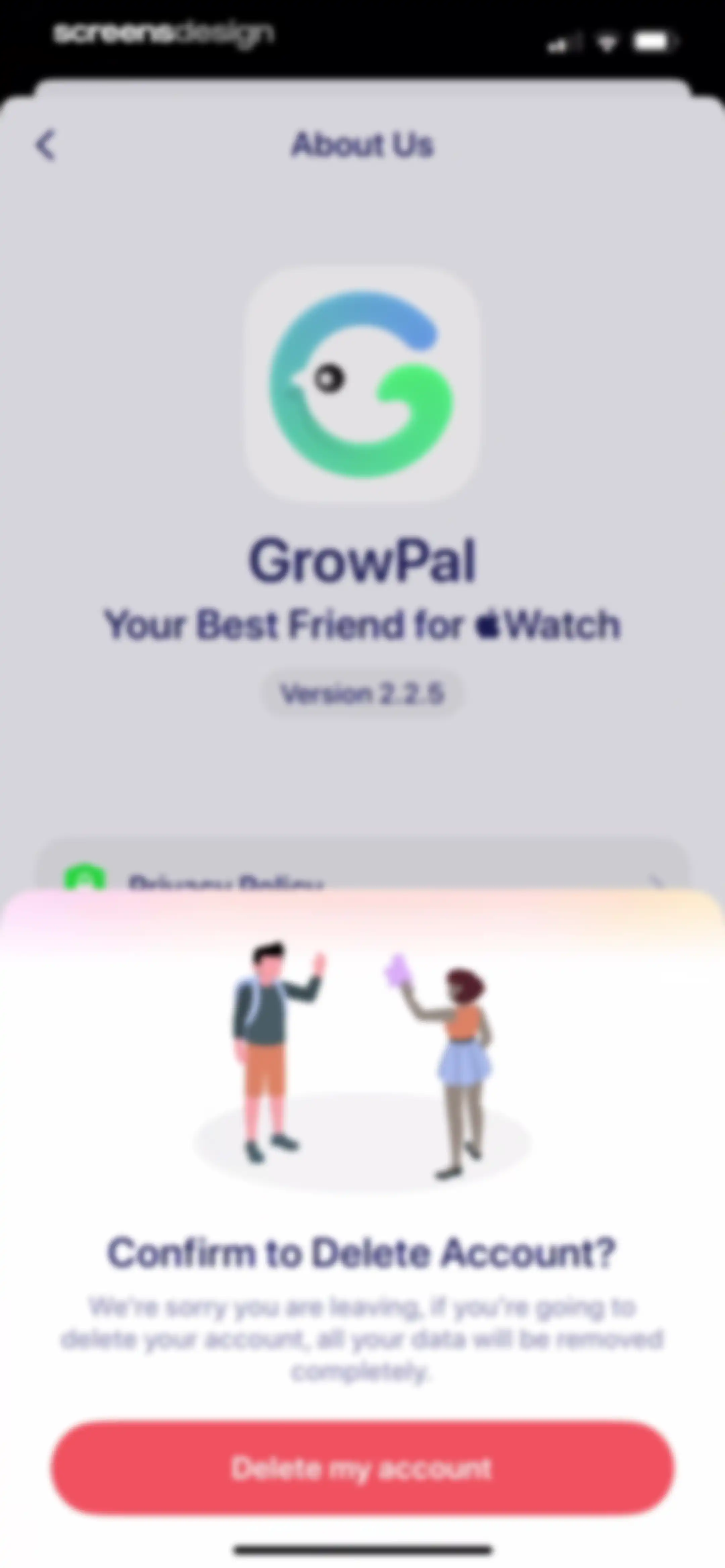 Grow: Health & Fitness screen 164