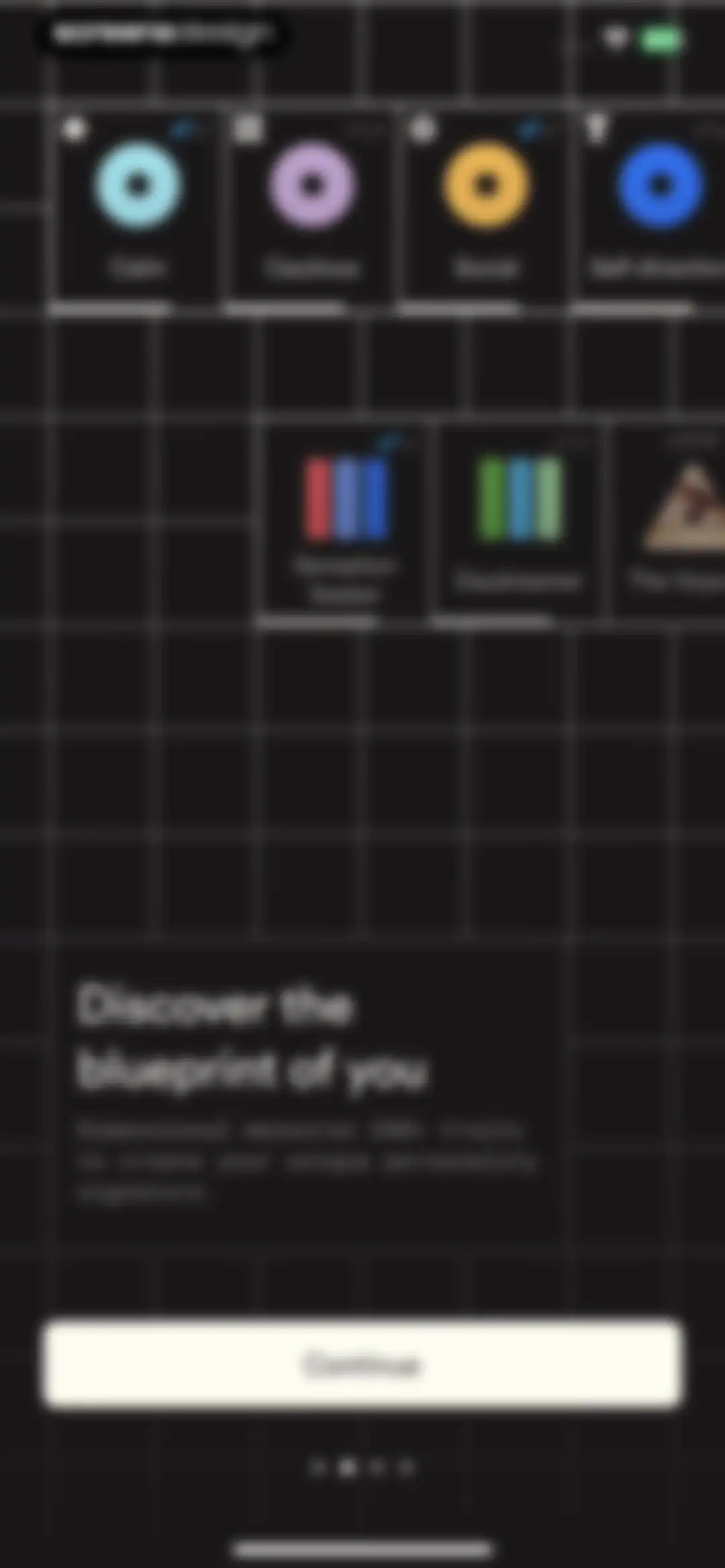 Dimensional: Personality Test screen 4